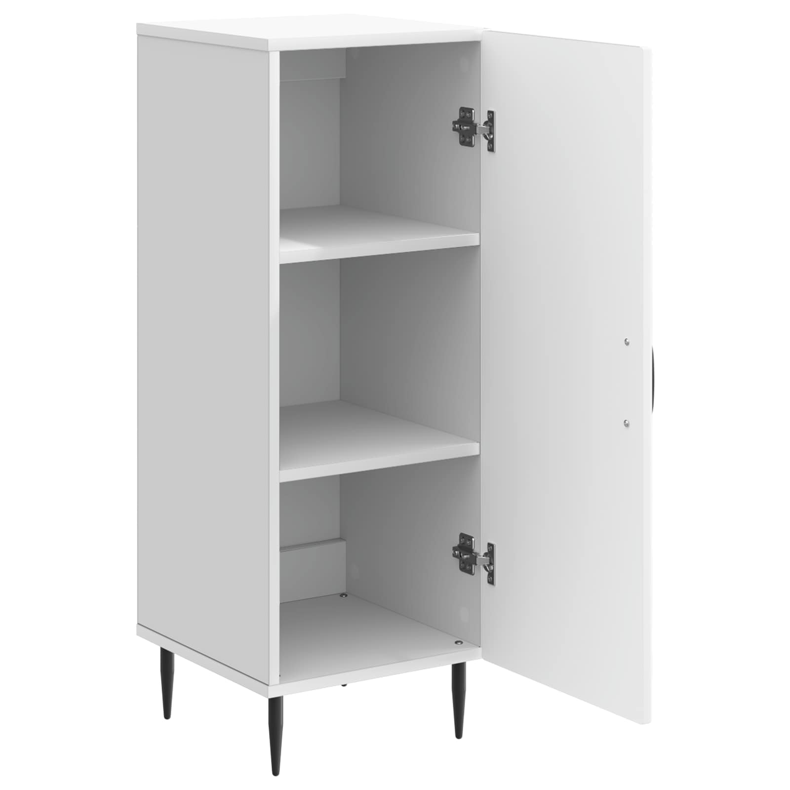 Buffet Blanc 33 x 34,5 x 89,5 cm Bois d'ingénierie - XIOS