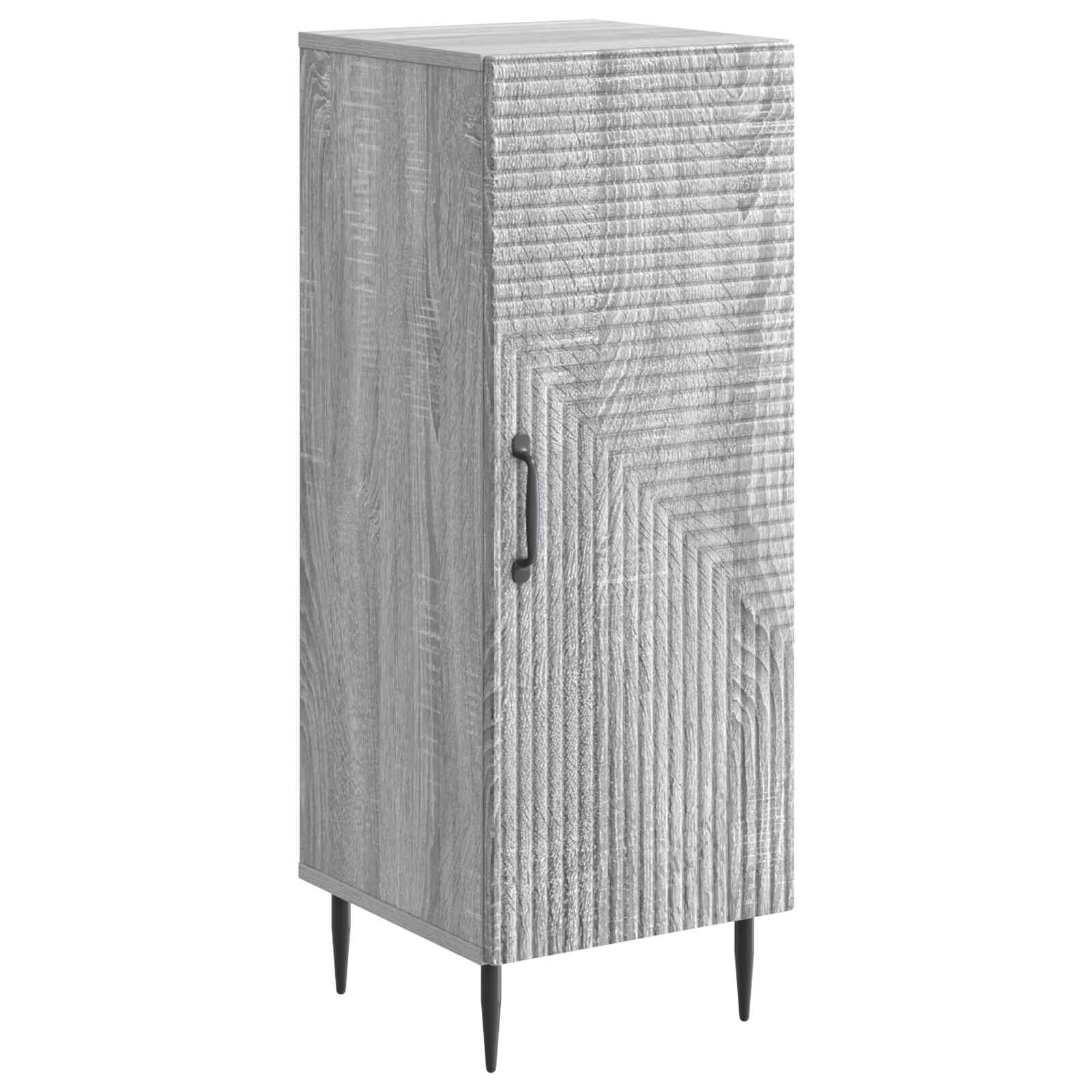 Buffet Sonoma gris 33 x 34,5 x 89,5 cm Bois d'ingénierie - XIOS