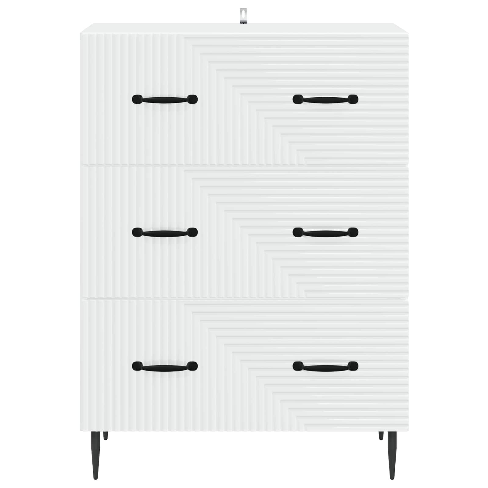 Armoire à tiroirs Blanc 66 x 34,5 x 89,5 cm Bois d'ingénierie - XIOS