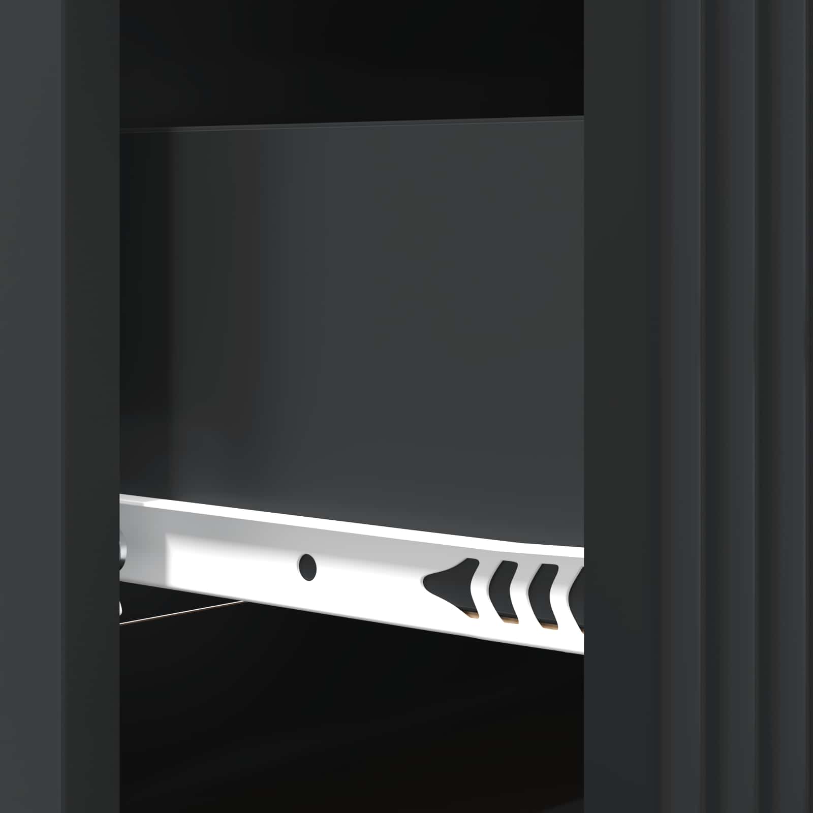 Armoire à tiroirs Noir 66 x 34,5 x 89,5 cm Bois d'ingénierie - XIOS