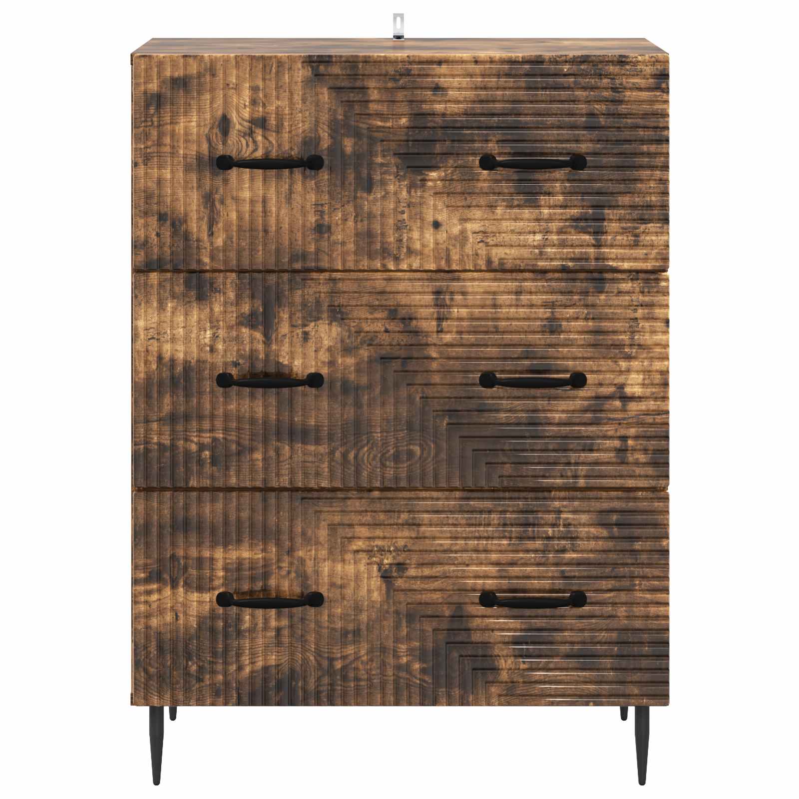 Armoire à tiroirs Chêne fumé 66 x 34,5 x 89,5 cm - XIOS