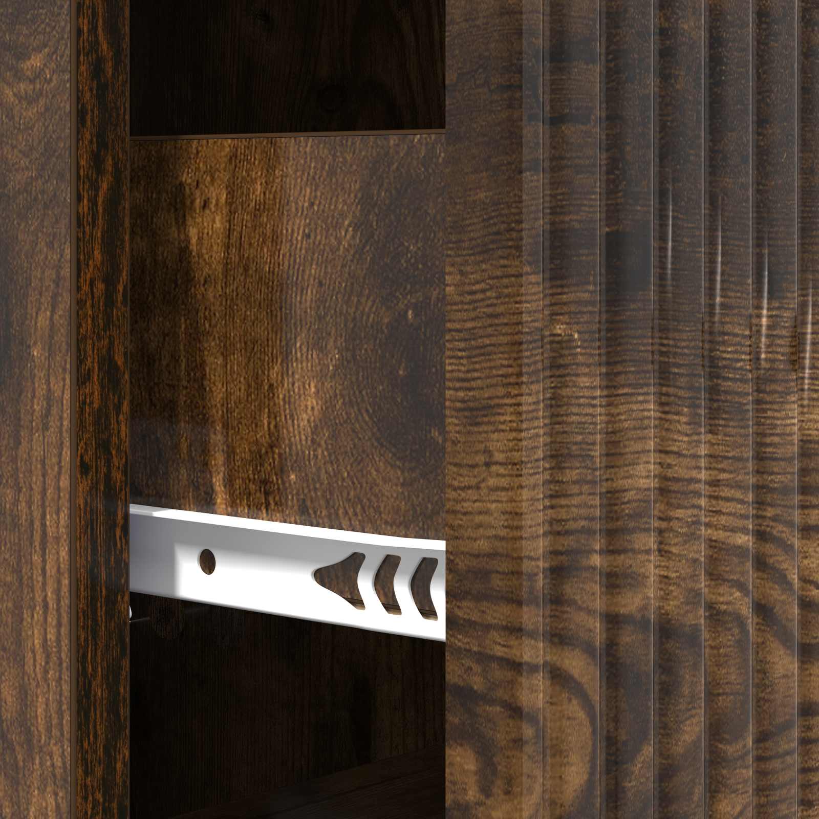 Armoire à tiroirs Chêne fumé 33 x 34,5 x 89,5 cm - XIOS