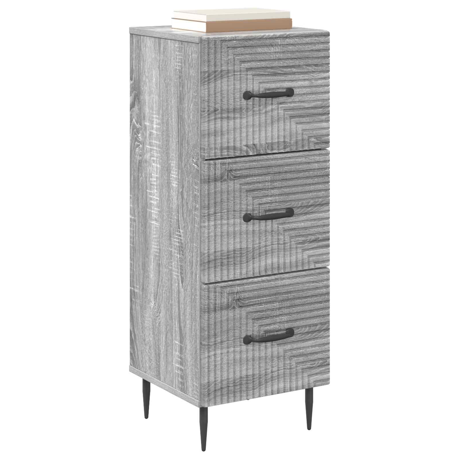 Armoire à tiroirs Sonoma gris 33 x 34,5 x 89,5 cm - XIOS