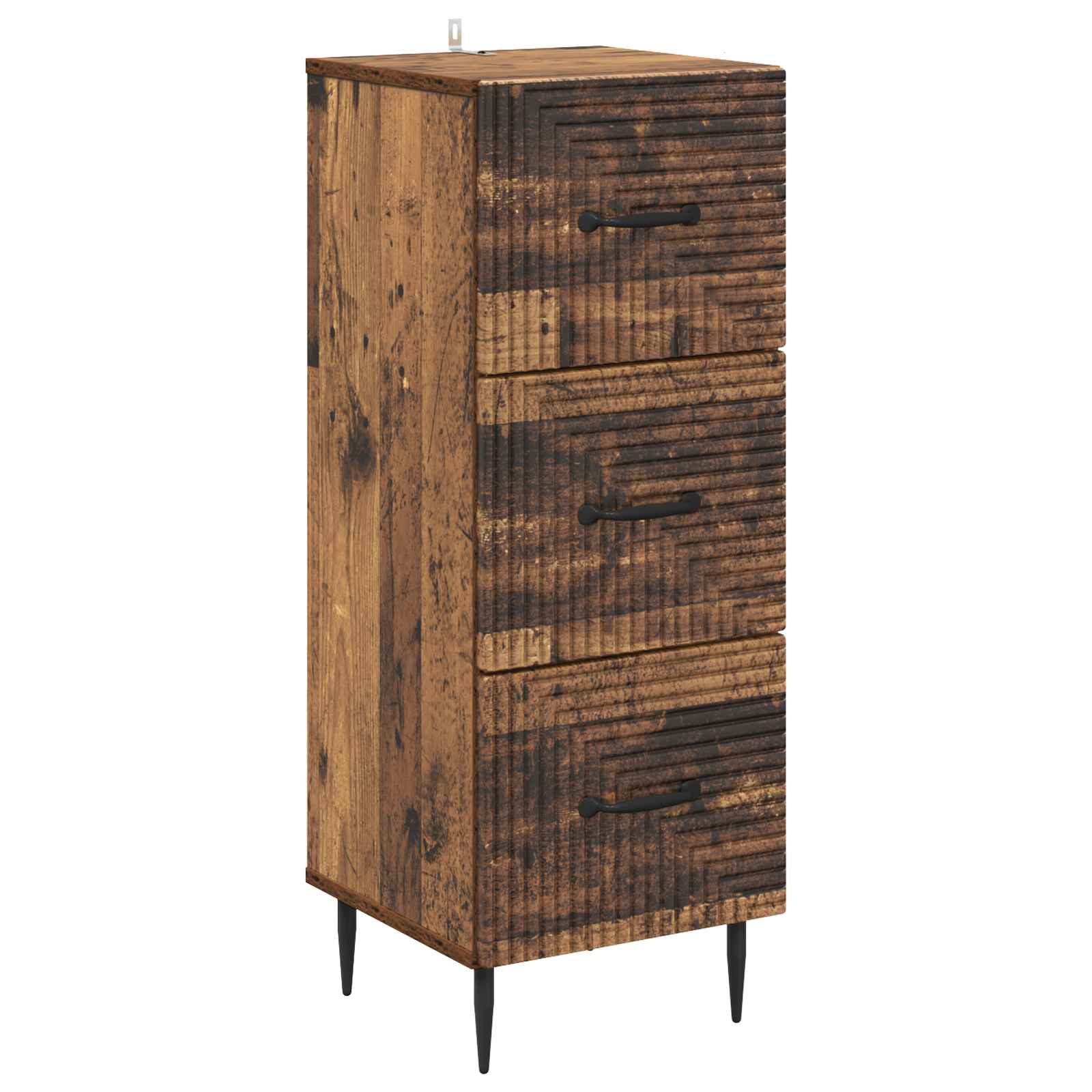 Armoire à tiroirs Bois ancien 33 x 34,5 x 89,5 cm - XIOS