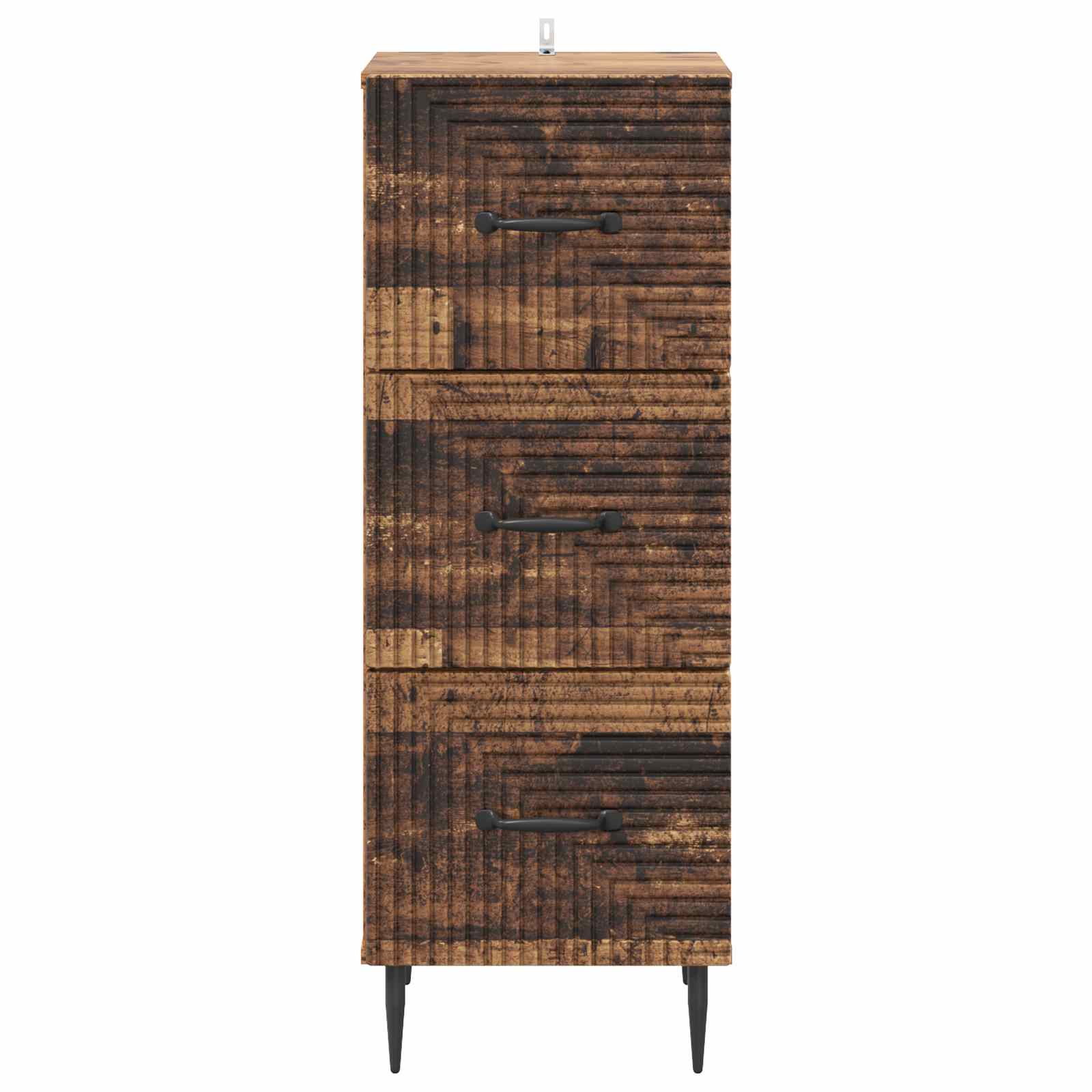 Armoire à tiroirs Bois ancien 33 x 34,5 x 89,5 cm - XIOS