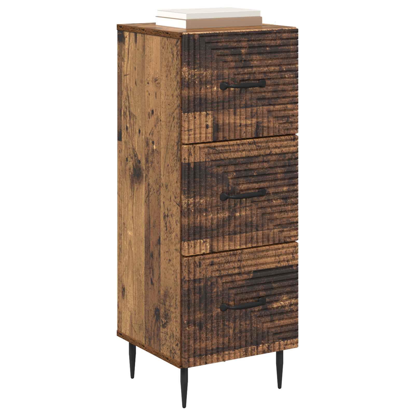 Armoire à tiroirs Bois ancien 33 x 34,5 x 89,5 cm - XIOS