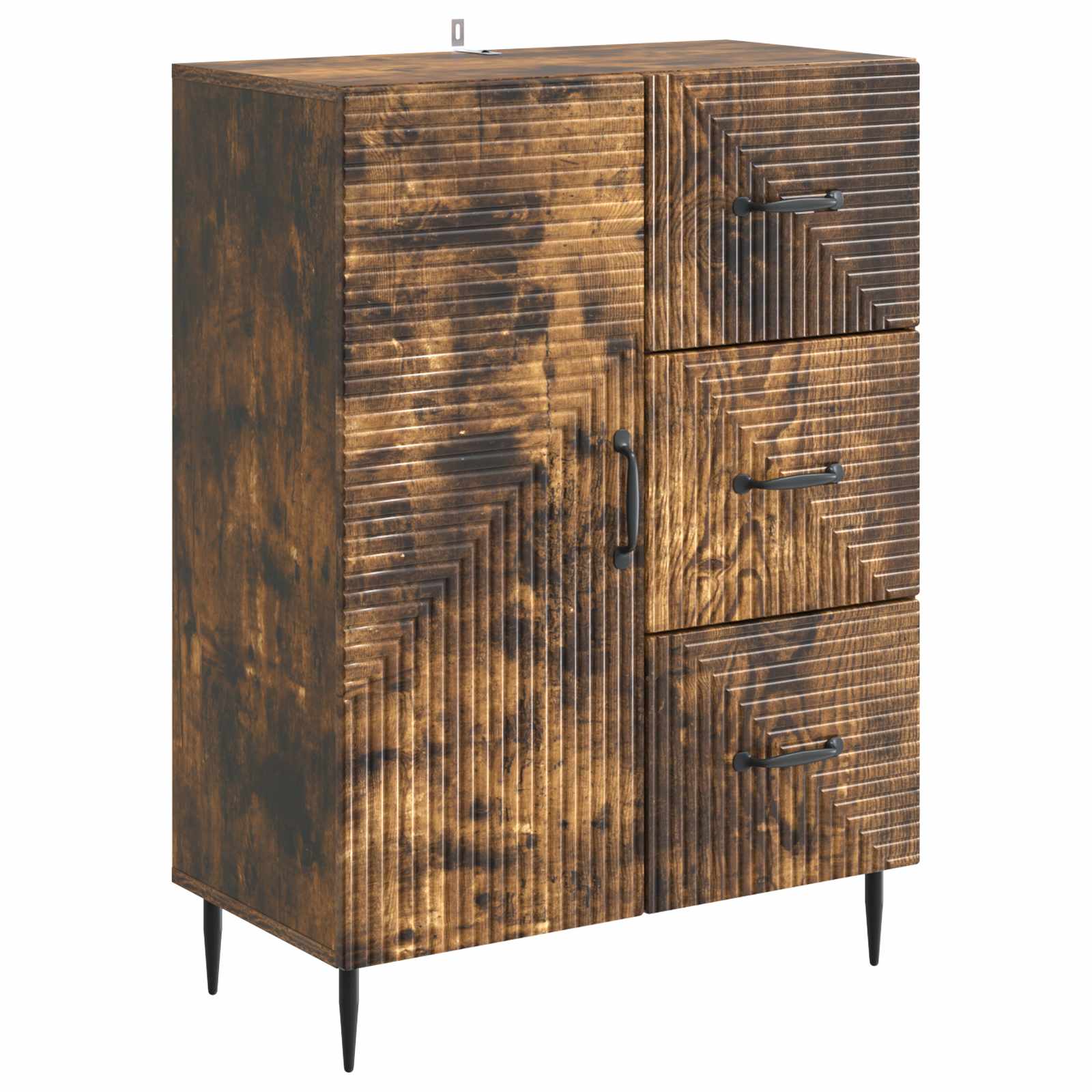 Buffet Chêne fumé 66 x 34,5 x 89,5 cm Bois d'ingénierie - XIOS