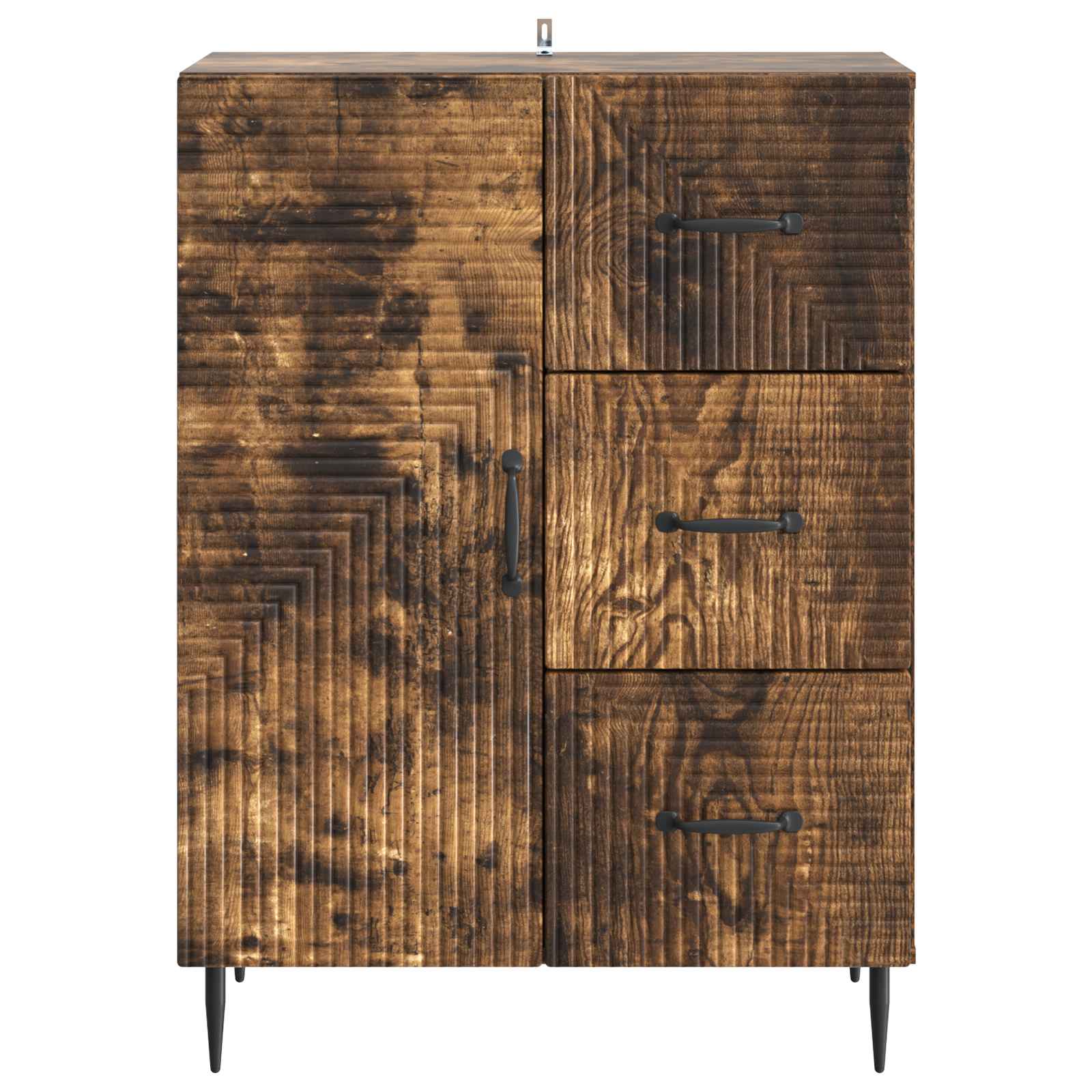 Buffet Chêne fumé 66 x 34,5 x 89,5 cm Bois d'ingénierie - XIOS