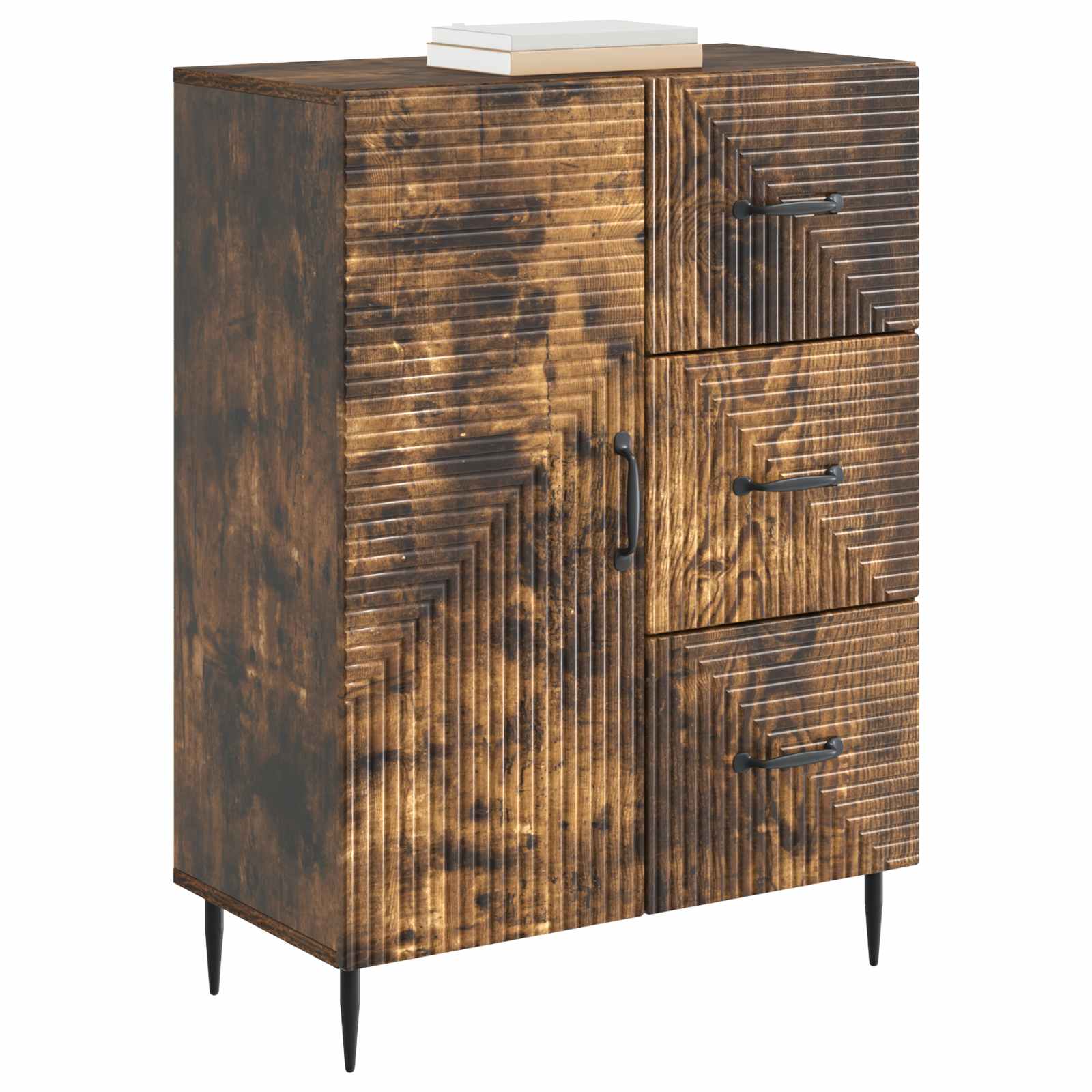 Buffet Chêne fumé 66 x 34,5 x 89,5 cm Bois d'ingénierie - XIOS