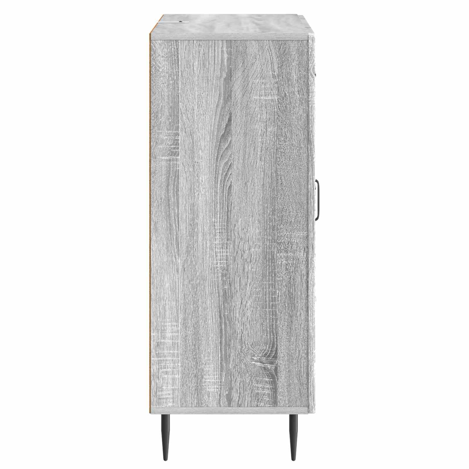 Buffet Sonoma gris 66 x 34,5 x 89,5 cm Bois d'ingénierie - XIOS