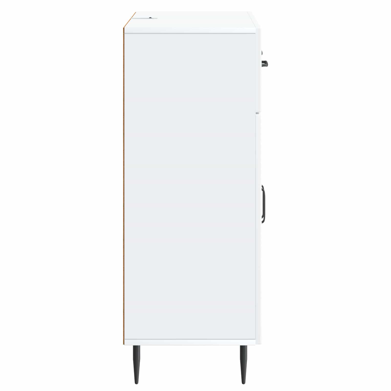 Buffet avec tiroir Blanc 66 x 34,5 x 89,5 cm Bois d'ingénierie - XIOS
