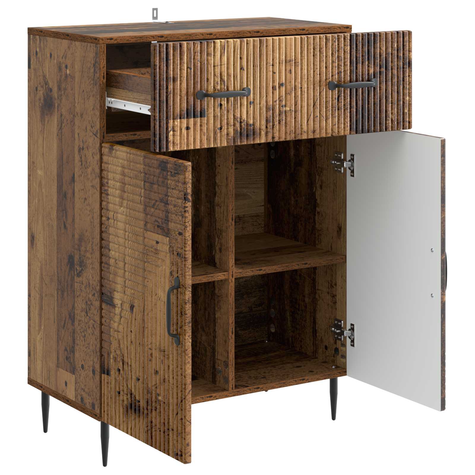 Buffet Bois ancien 66 x 34,5 x 89,5 cm Bois d'ingénierie - XIOS
