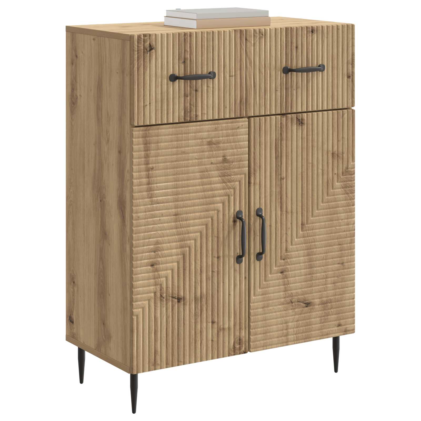 Buffet Chêne artisanal 66 x 34,5 x 89,5 cm Bois d'ingénierie - XIOS