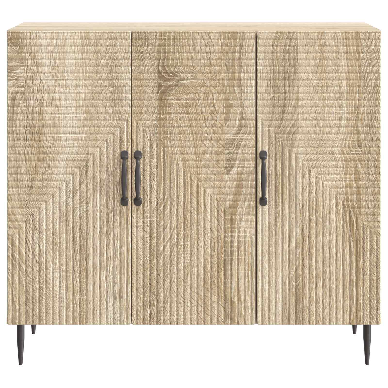 Buffet Chêne Sonoma 89 x 34,5 x 80 cm Bois d'ingénierie - XIOS