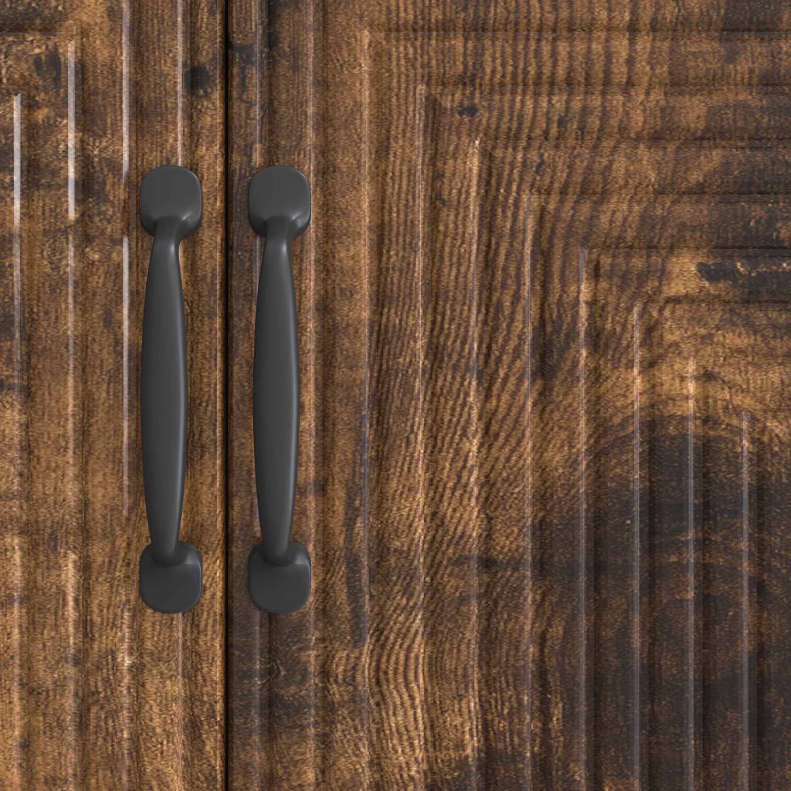 Buffet Chêne fumé 89 x 34,5 x 80 cm Bois d'ingénierie - XIOS
