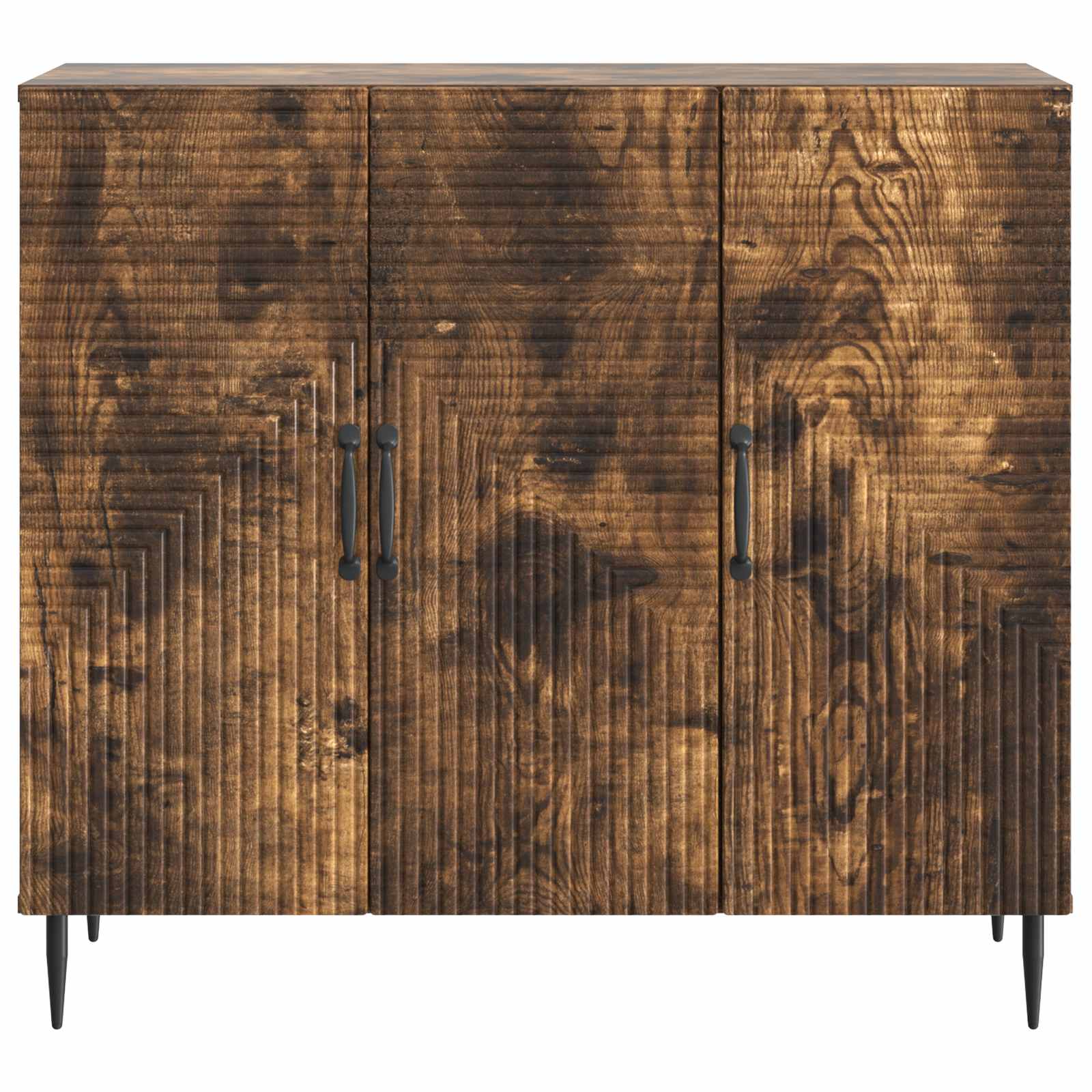 Buffet Chêne fumé 89 x 34,5 x 80 cm Bois d'ingénierie - XIOS
