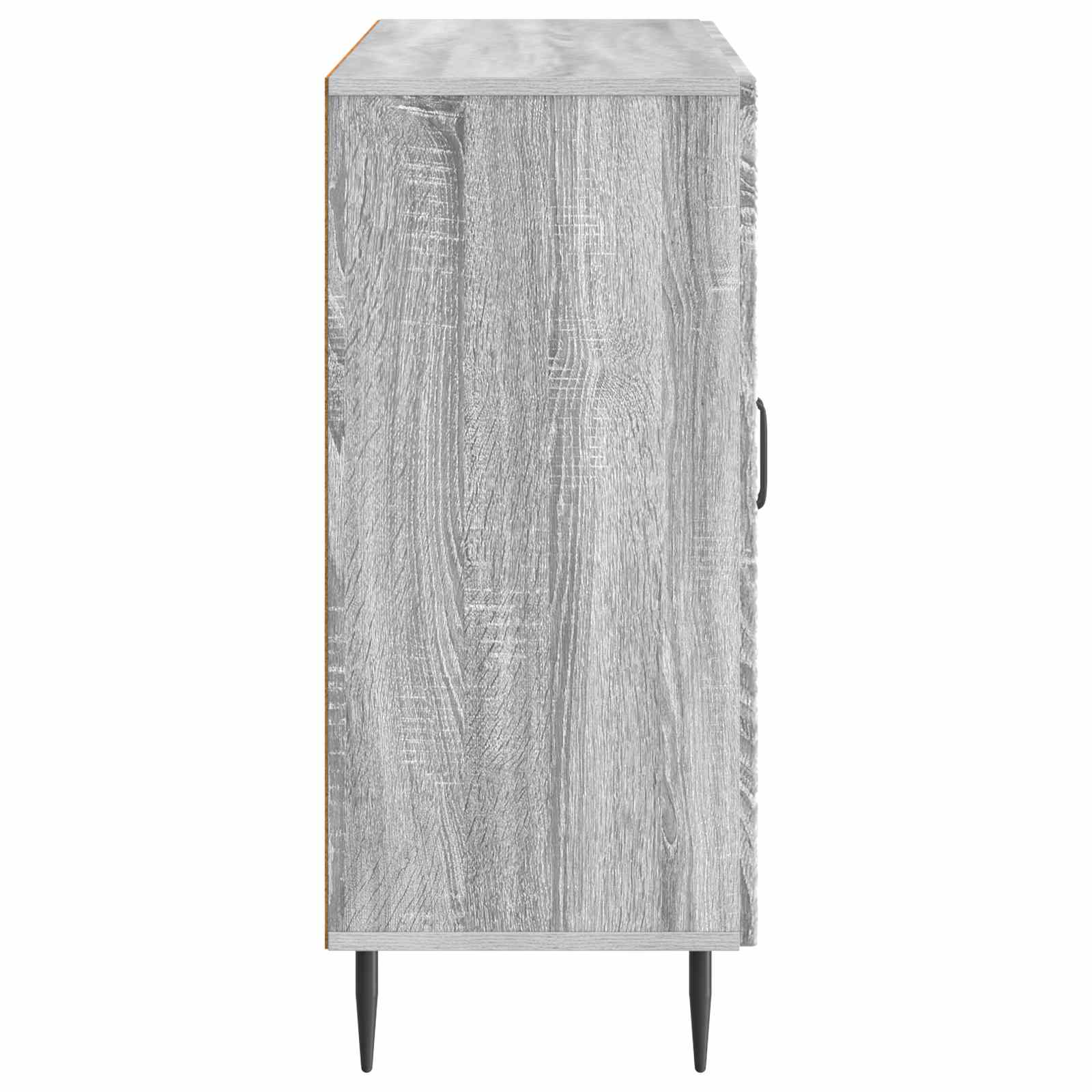 Buffet Sonoma gris 89 x 34,5 x 80 cm Bois d'ingénierie - XIOS