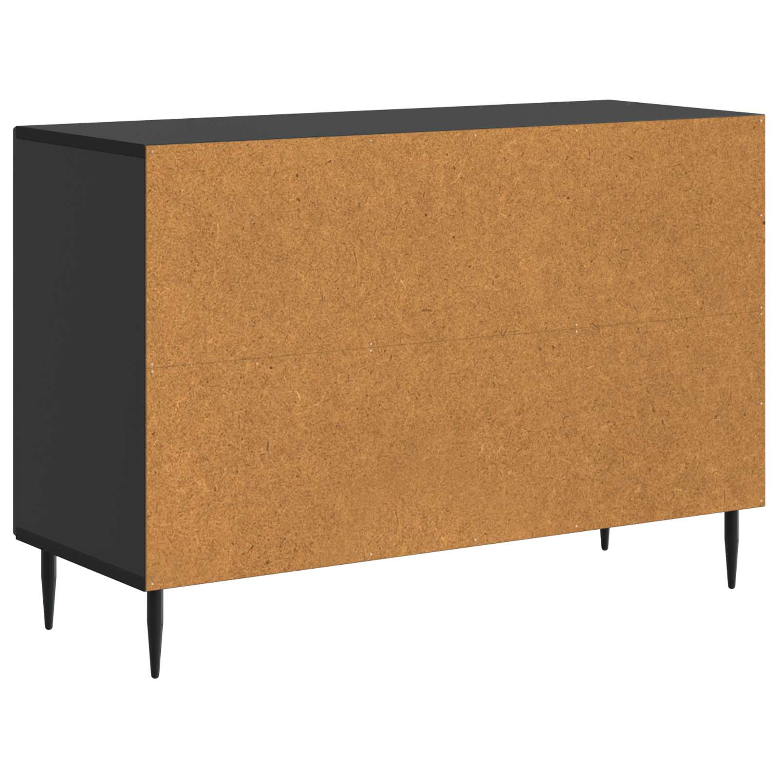 Buffet avec tiroir Noir 89 x 34,5 x 60 cm Bois d'ingénierie - XIOS