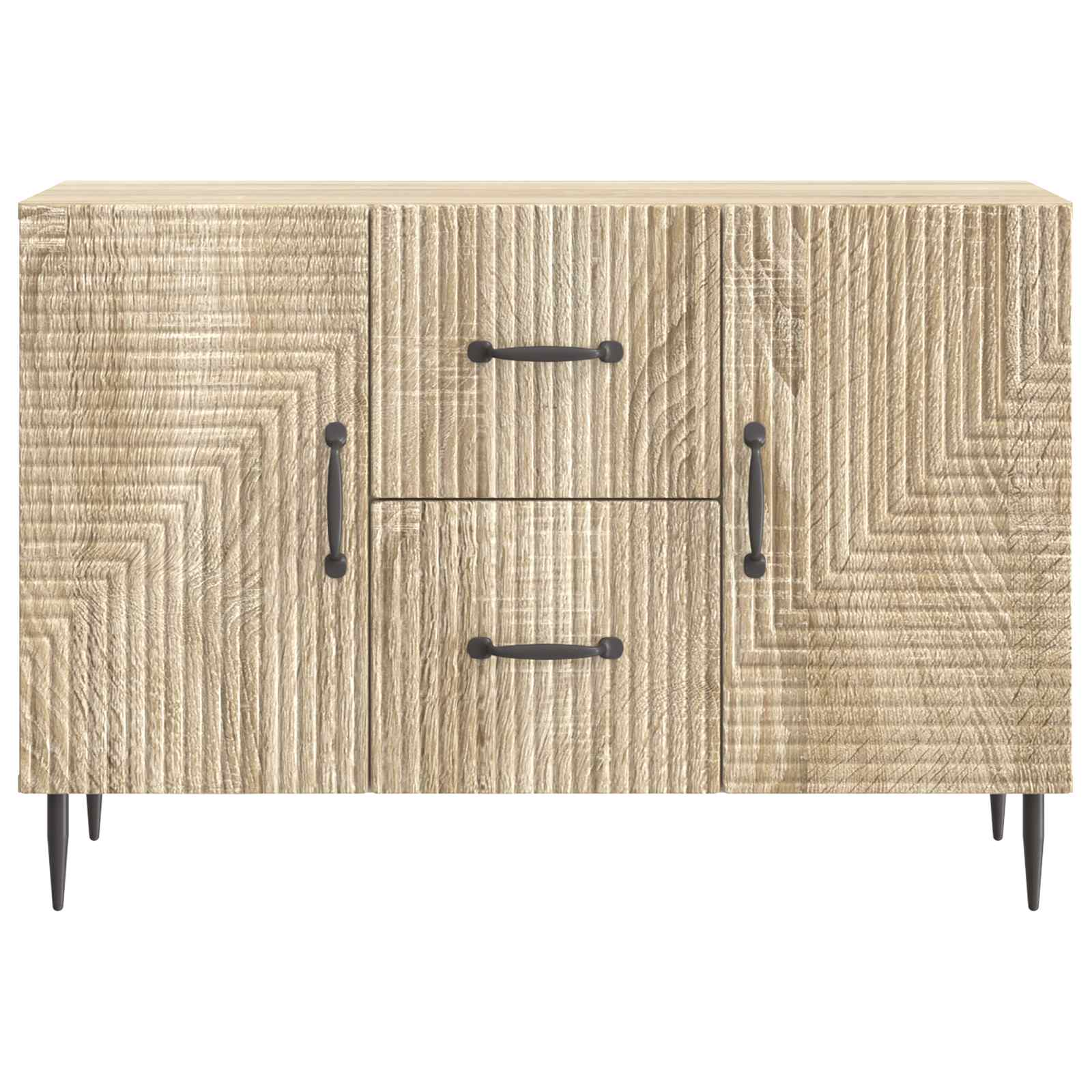 Buffet Chêne Sonoma 89 x 34,5 x 60 cm Bois d'ingénierie - XIOS