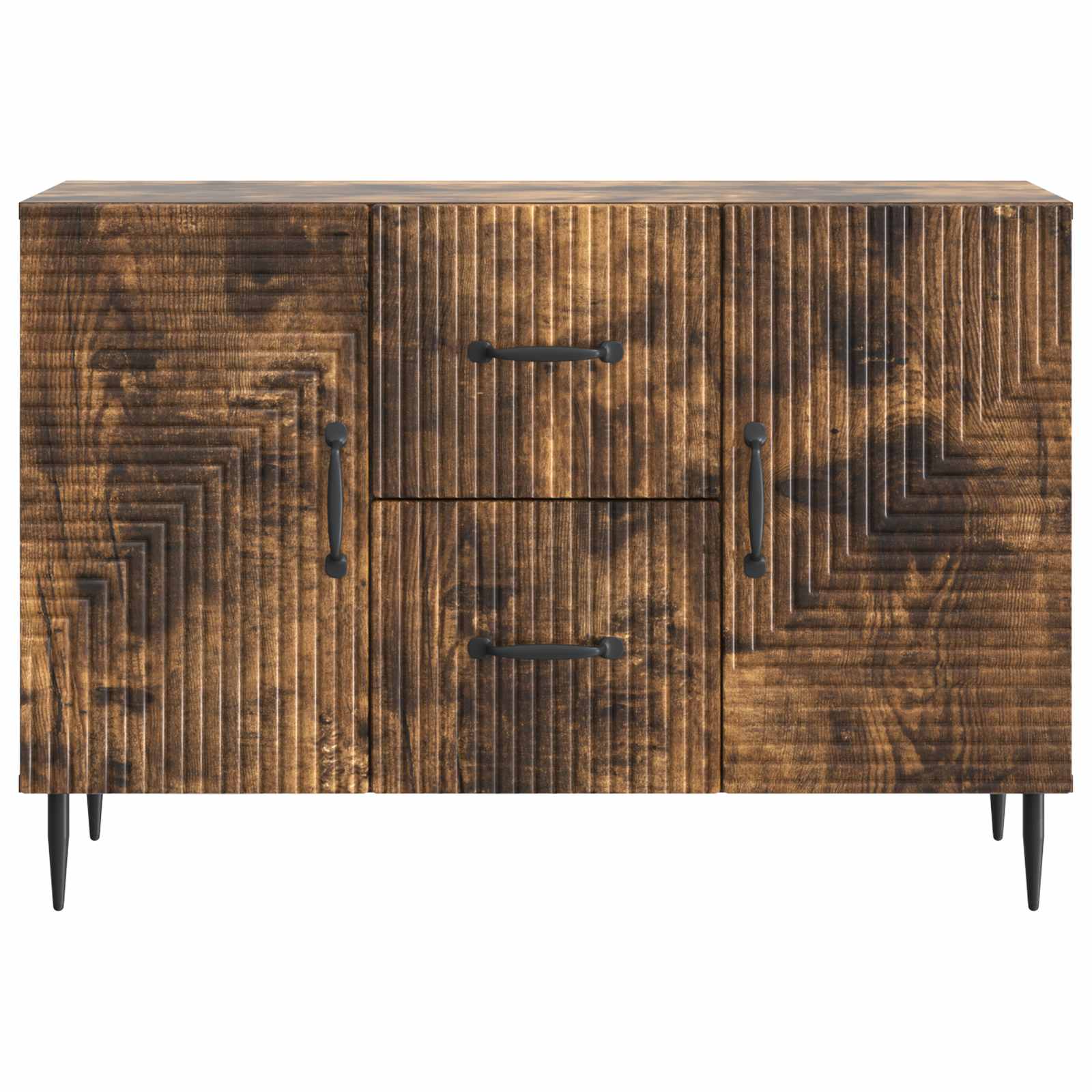Buffet Chêne fumé 89 x 34,5 x 60 cm Bois d'ingénierie - XIOS