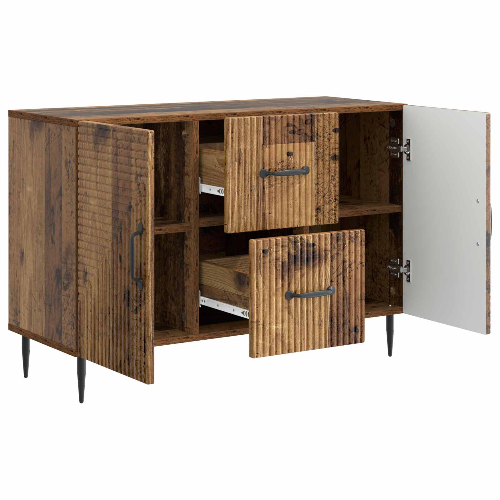Buffet Bois ancien 89 x 34,5 x 60 cm Bois d'ingénierie - XIOS