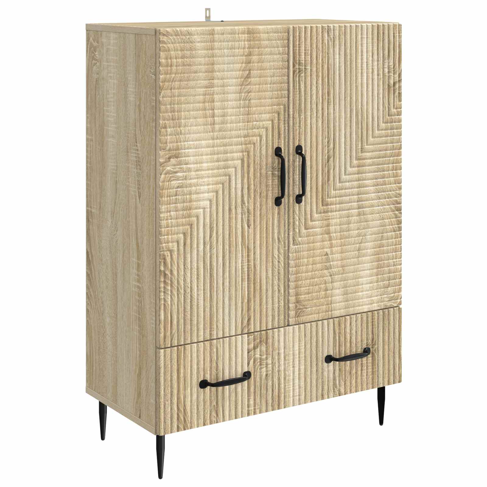 Buffet Chêne Sonoma 66 x 34,5 x 95 cm Bois d'ingénierie - XIOS