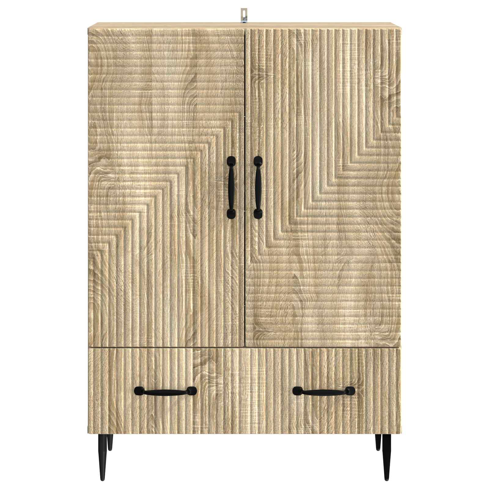 Buffet Chêne Sonoma 66 x 34,5 x 95 cm Bois d'ingénierie - XIOS