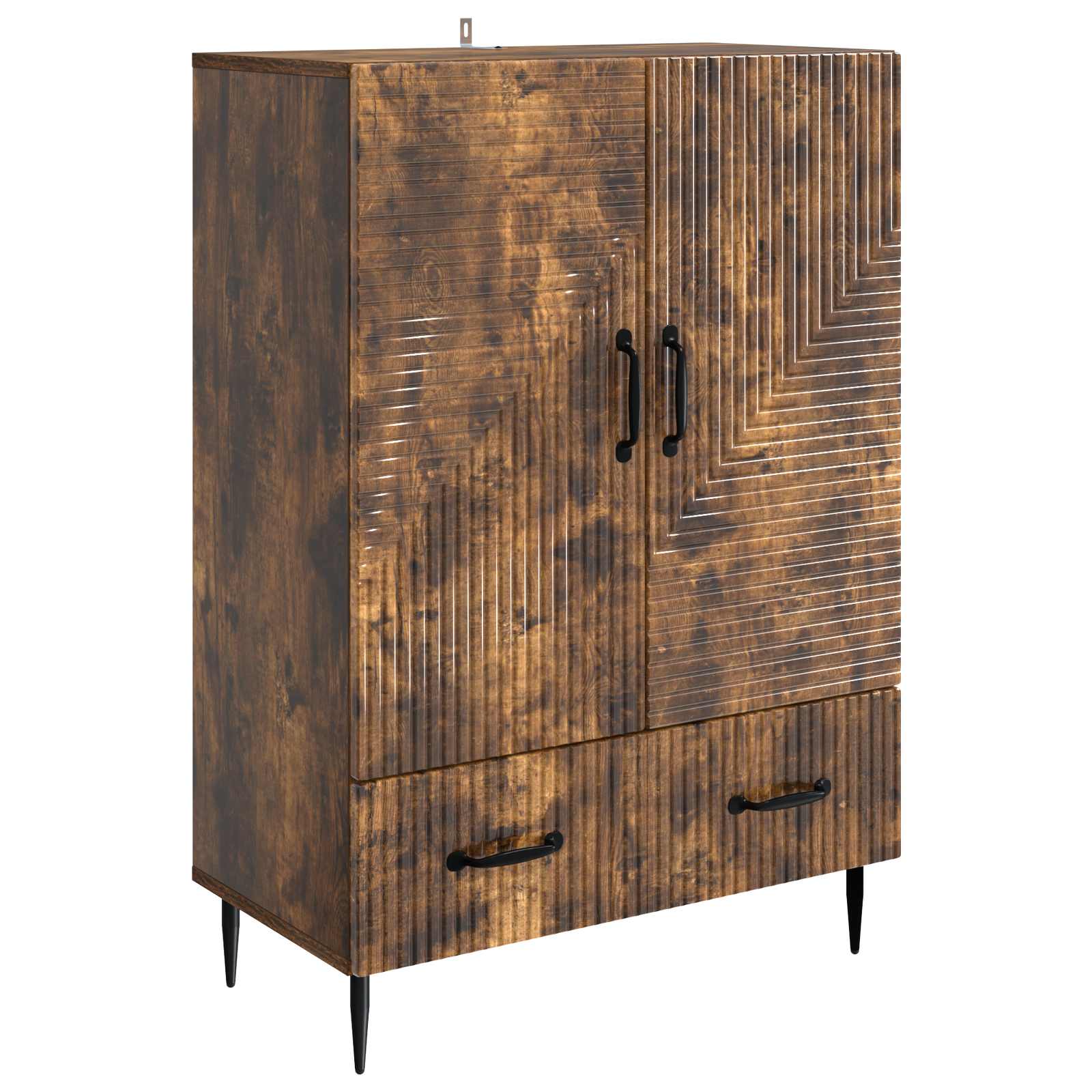 Buffet Chêne fumé 66 x 34,5 x 95 cm Bois d'ingénierie - XIOS