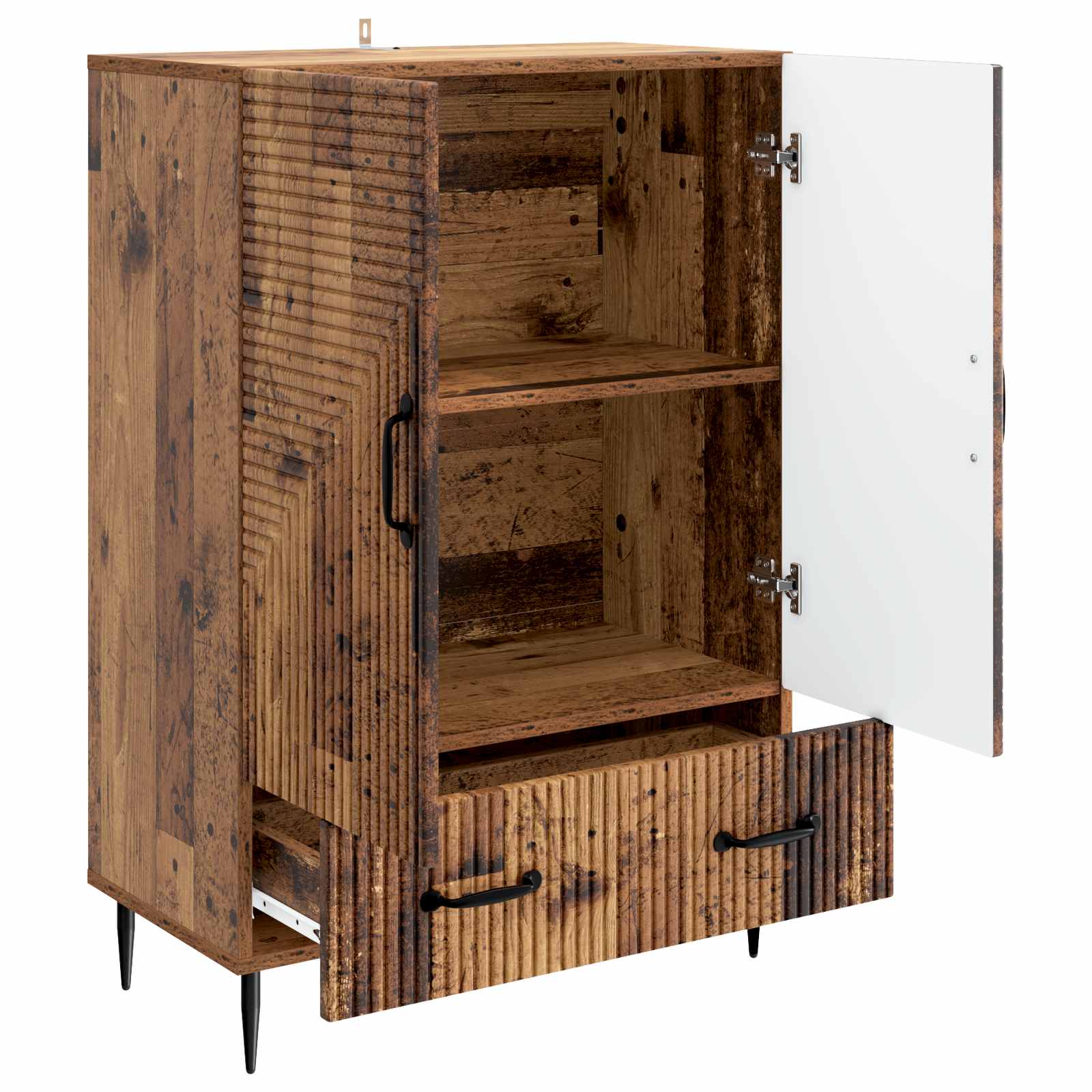 Buffet Bois ancien 66 x 34,5 x 95 cm Bois d'ingénierie - XIOS