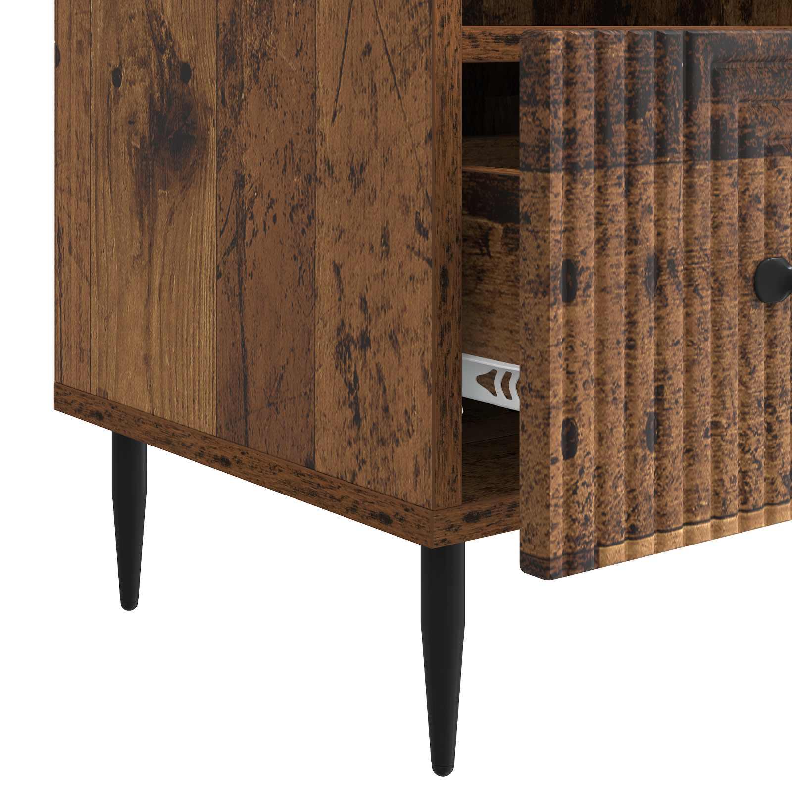 Meuble TV Bois ancien 102 x 34,5 x 50 cm Bois d'ingénierie - XIOS