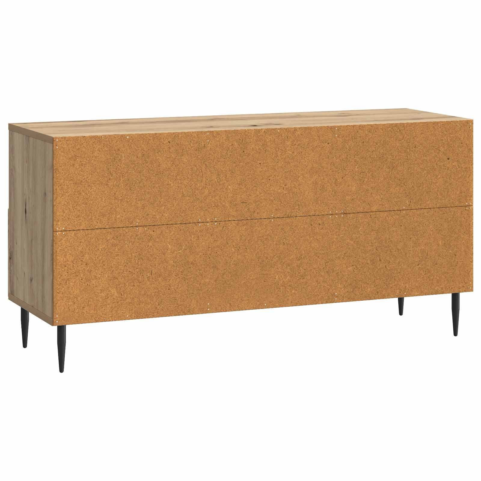 Meuble TV Chêne artisanal 102 x 34,5 x 50 cm Bois d'ingénierie - XIOS