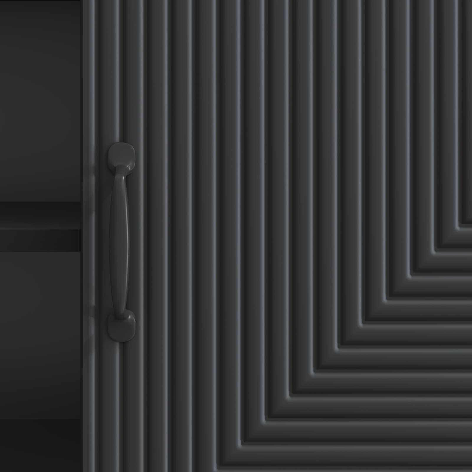 Meuble TV Noir 150 x 31 x 50 cm Bois d'ingénierie - XIOS