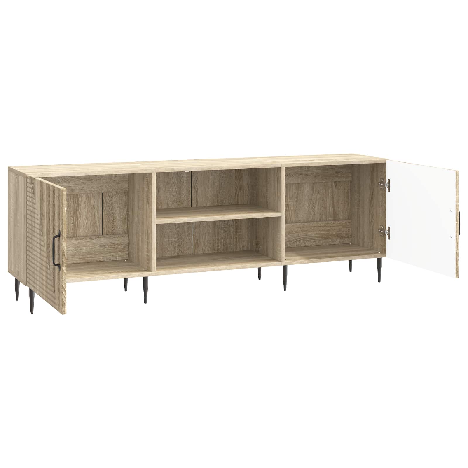 Meuble TV Chêne Sonoma 150 x 31 x 50 cm Bois d'ingénierie - XIOS
