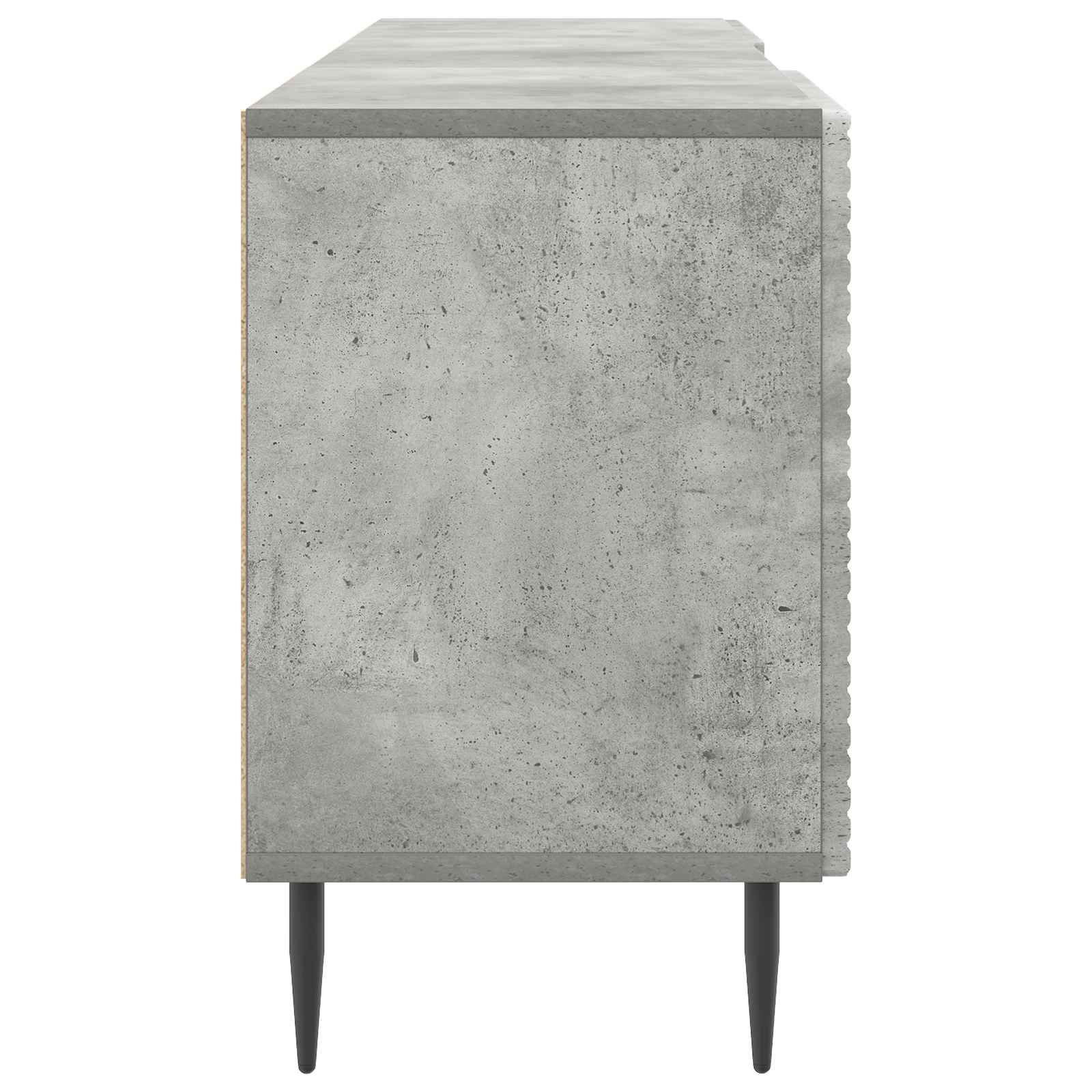 Meuble TV Gris béton 150 x 31 x 50 cm Bois d'ingénierie - XIOS