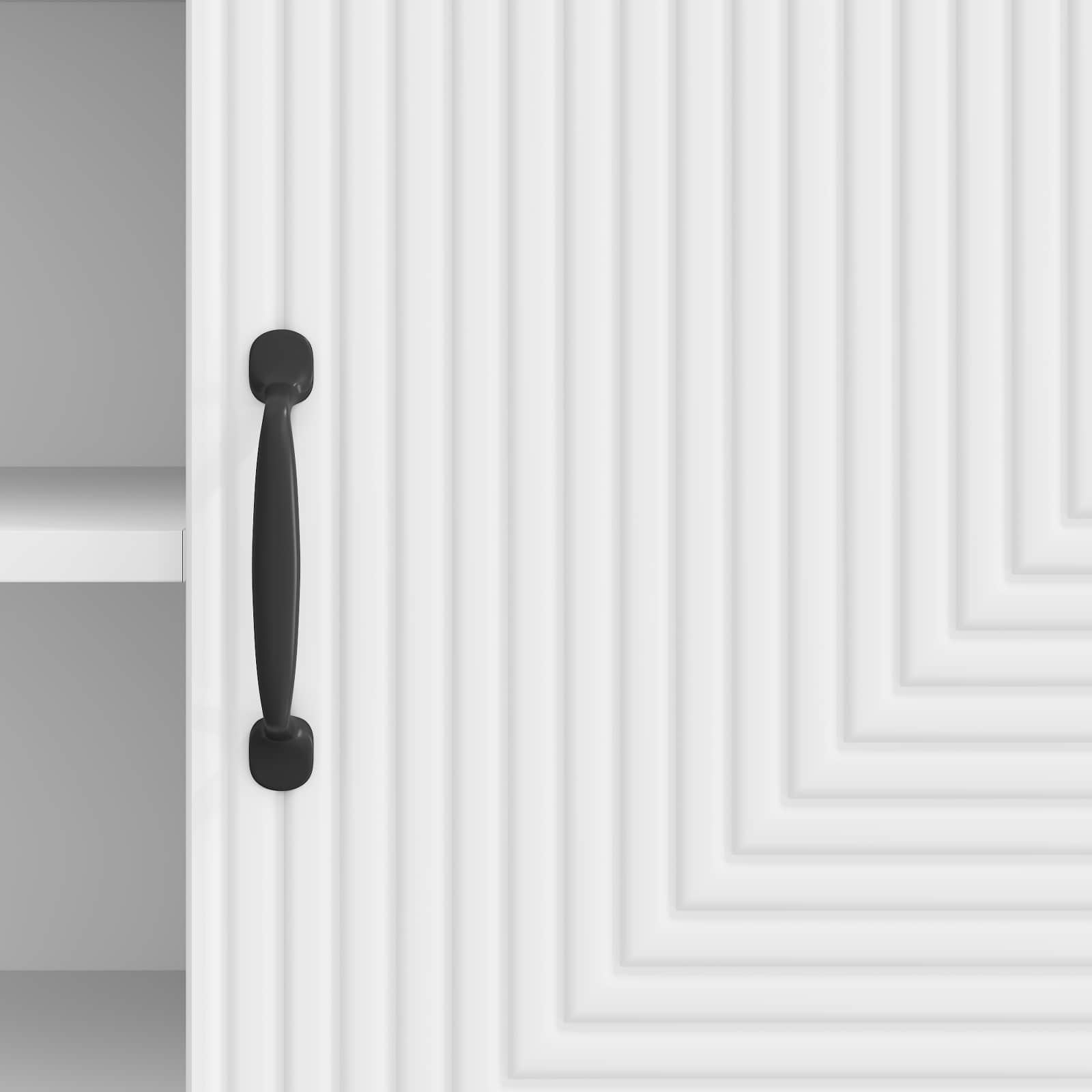 Meuble TV Blanc brillant 150 x 31 x 50 cm Bois d'ingénierie - XIOS