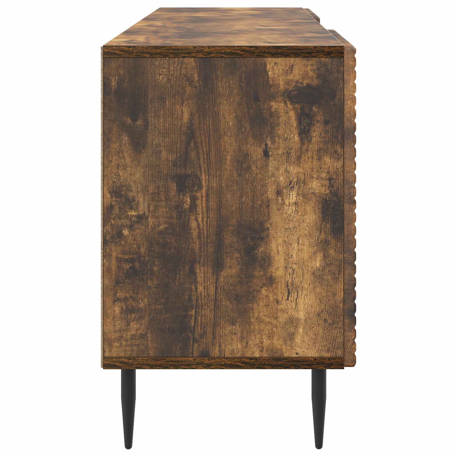 Meuble TV Chêne fumé 150 x 31 x 50 cm Bois d'ingénierie - XIOS