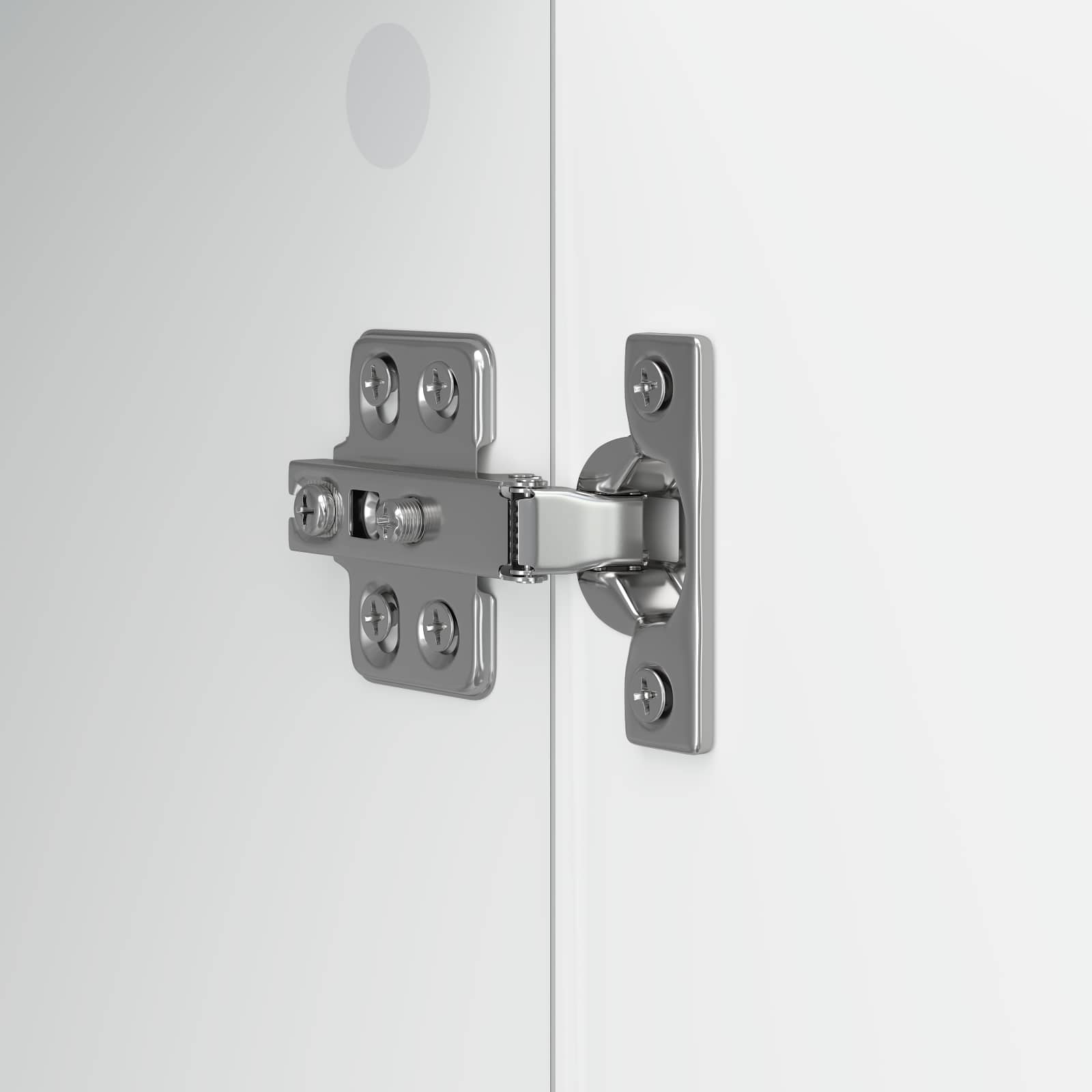 Meuble TV Blanc 102 x 34,5 x 50 cm Bois d'ingénierie - XIOS