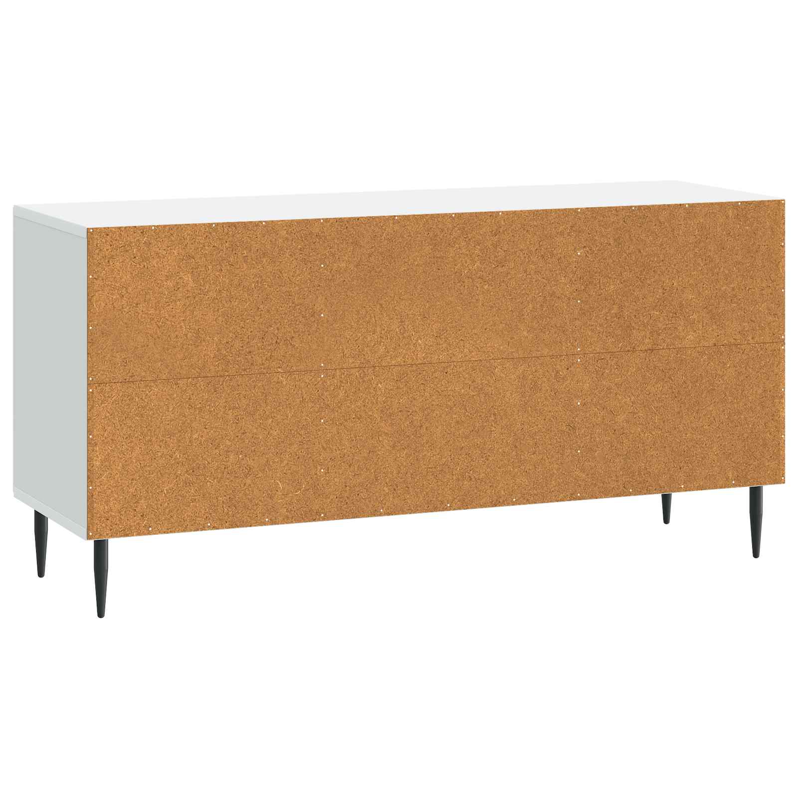 Meuble TV Blanc 102 x 34,5 x 50 cm Bois d'ingénierie - XIOS