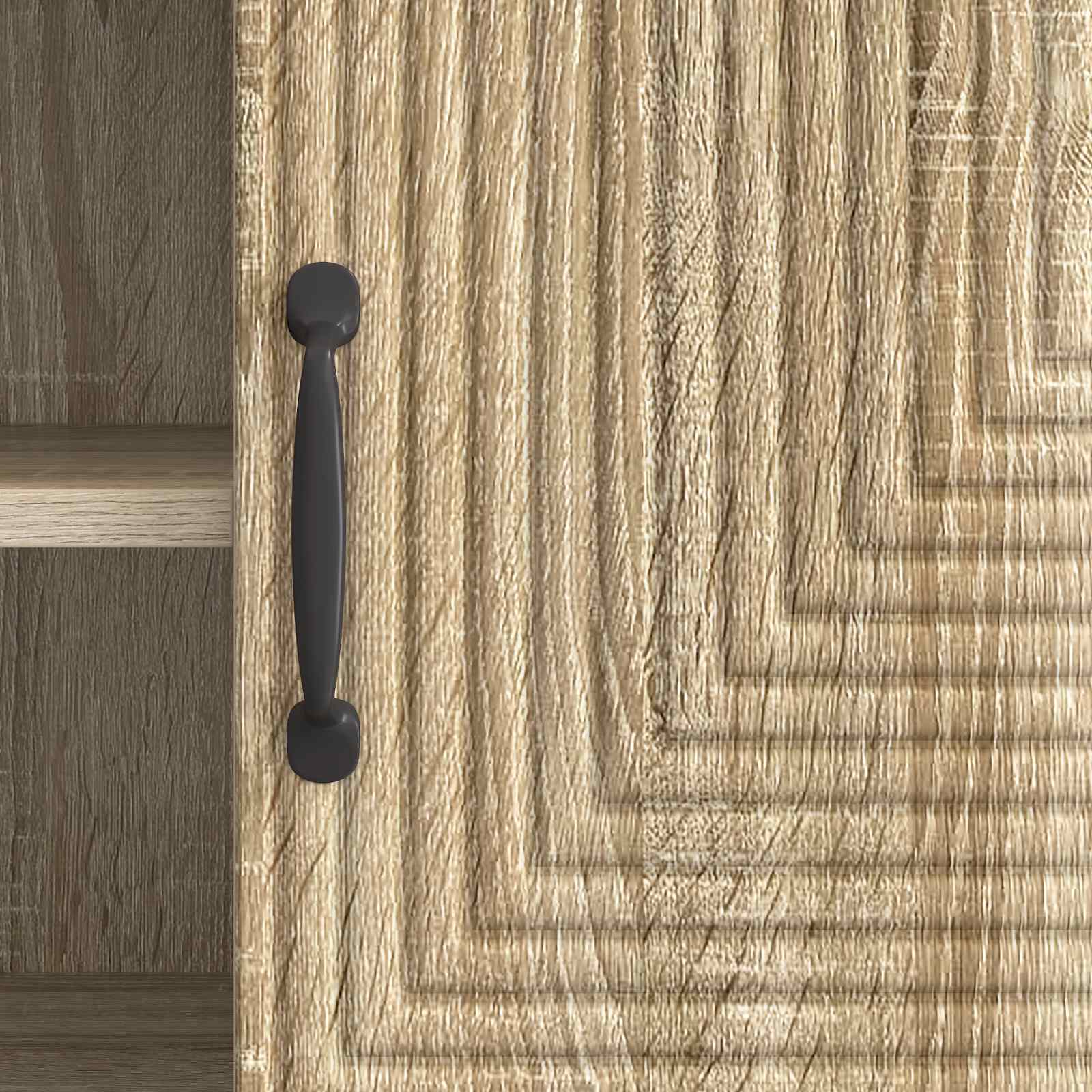 Meuble TV Chêne Sonoma 102 x 34,5 x 50 cm Bois d'ingénierie - XIOS