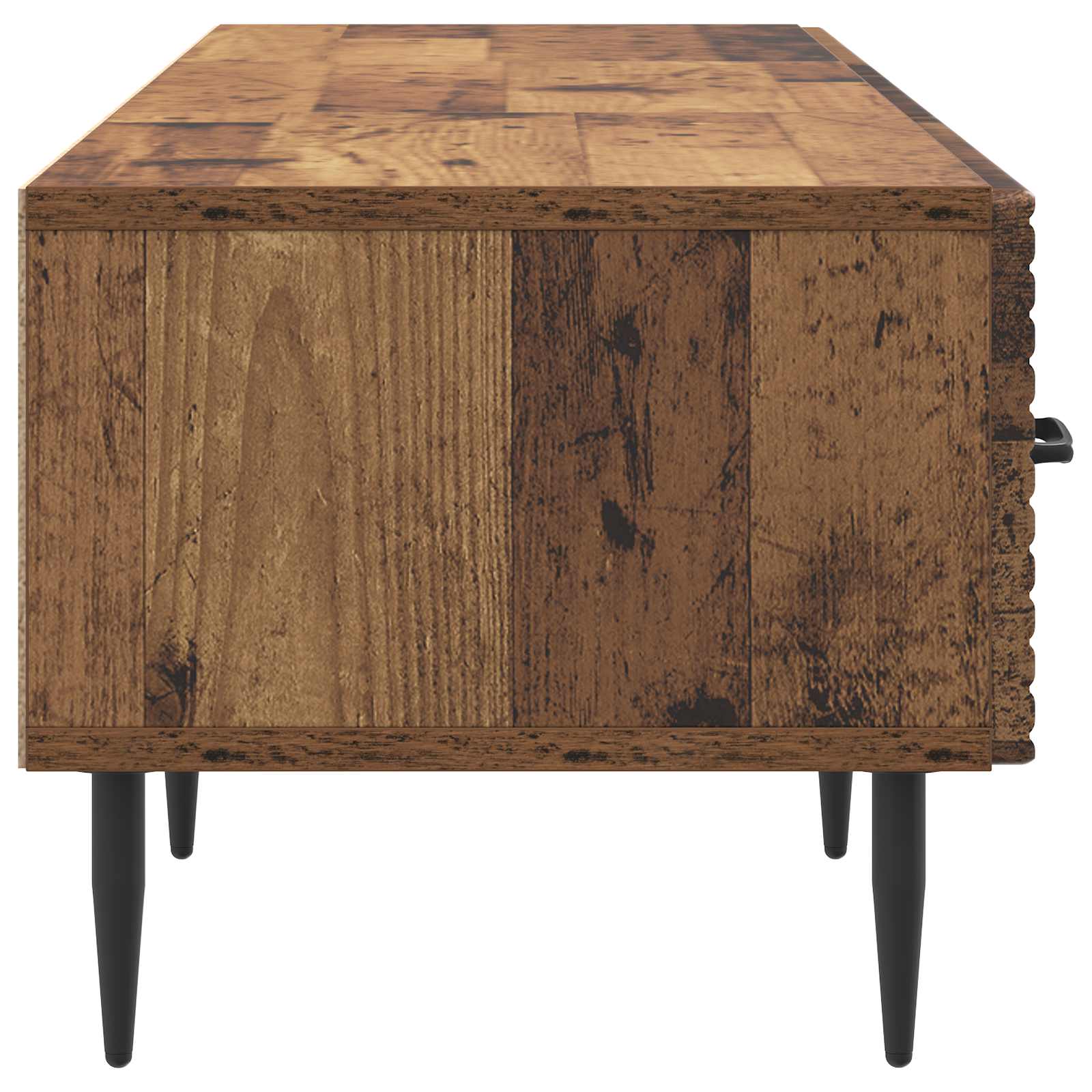 Meuble TV Bois ancien 147 x 34,5 x 30 cm Bois d'ingénierie - XIOS