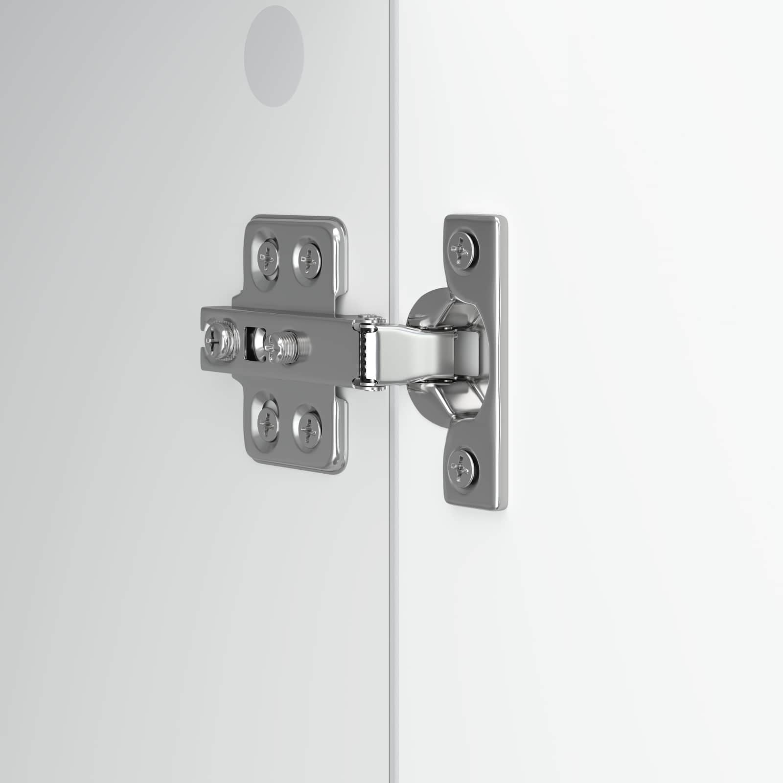Meuble TV Blanc 99 x 34,5 x 50 cm Bois d'ingénierie - XIOS