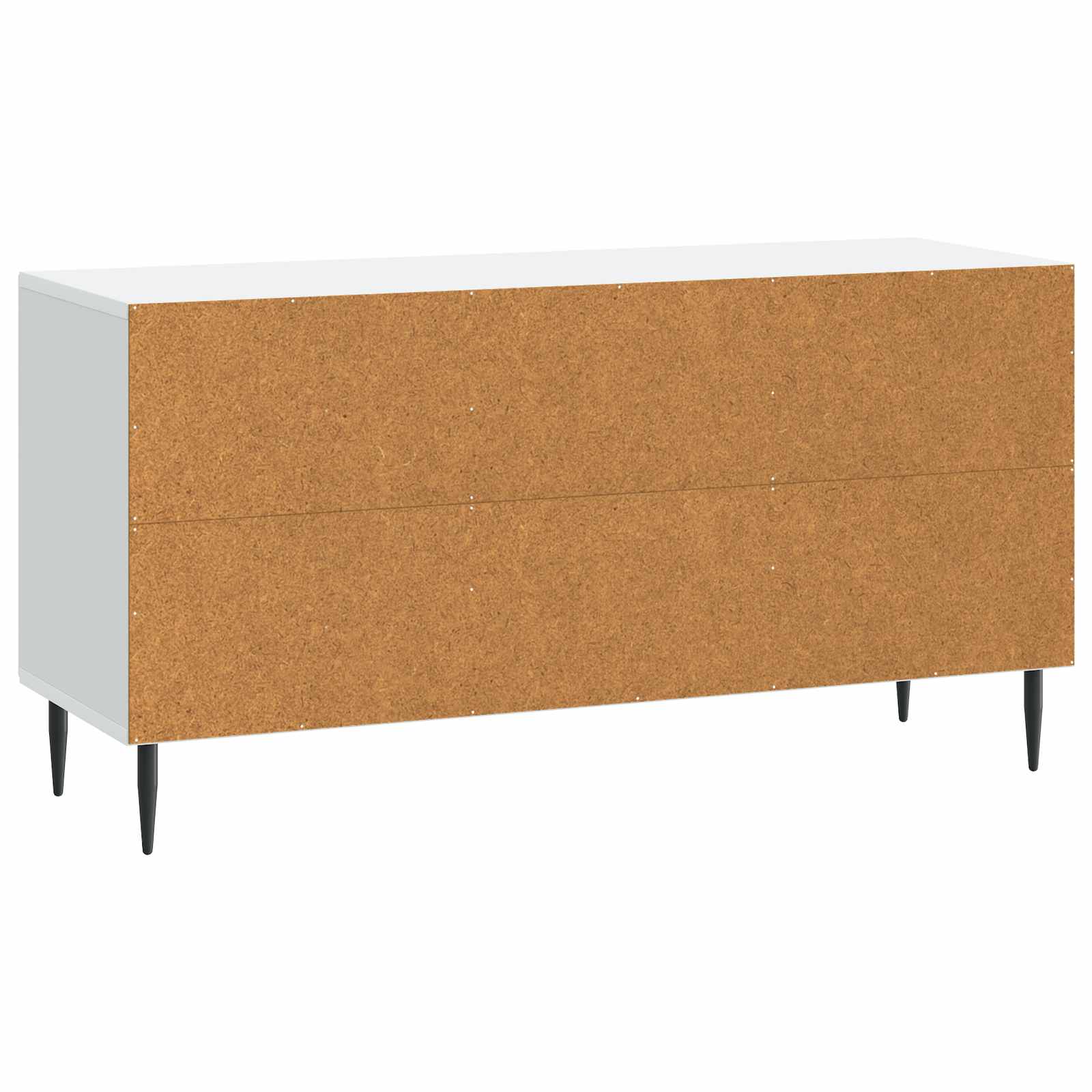 Meuble TV Blanc 99 x 34,5 x 50 cm Bois d'ingénierie - XIOS