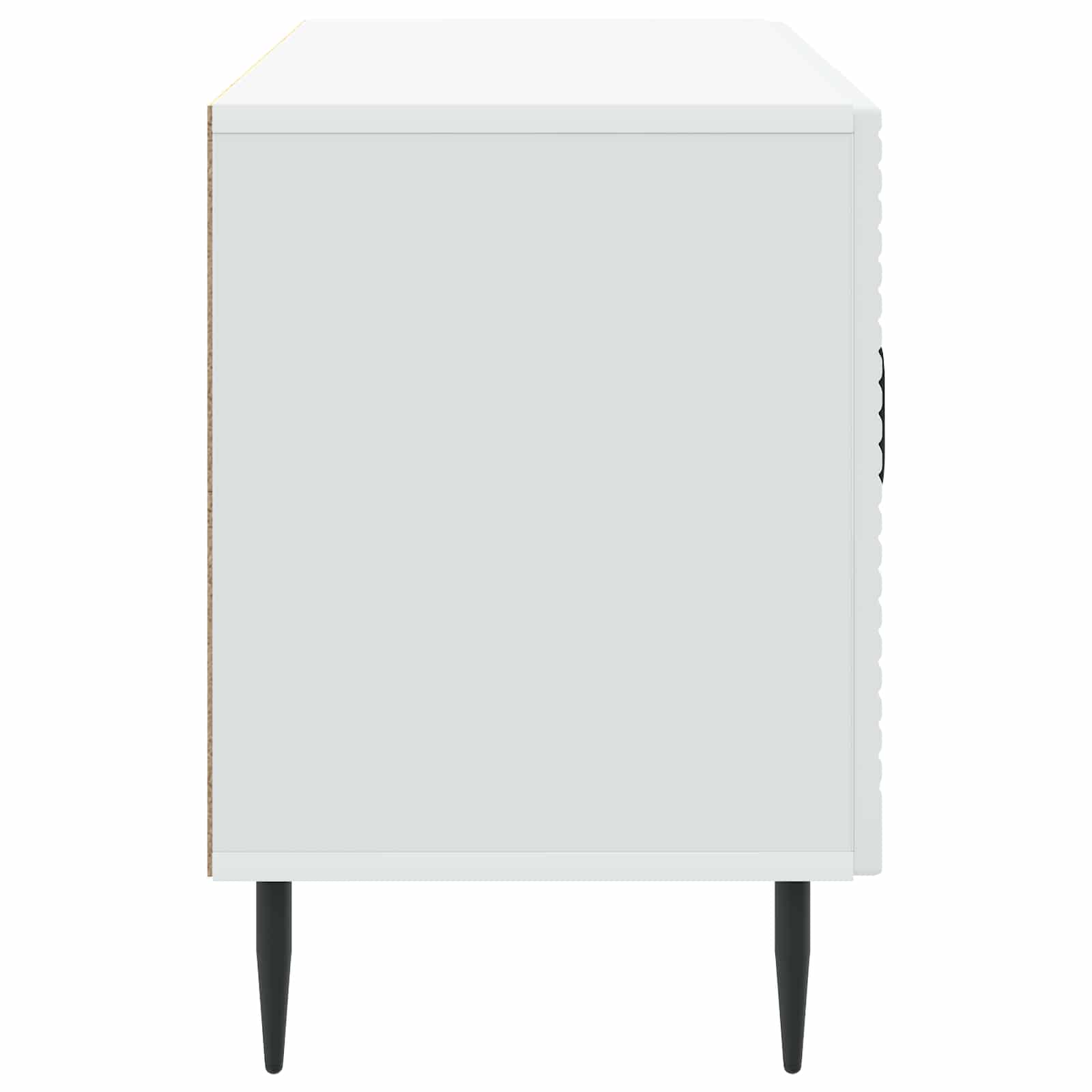 Meuble TV Blanc 99 x 34,5 x 50 cm Bois d'ingénierie - XIOS