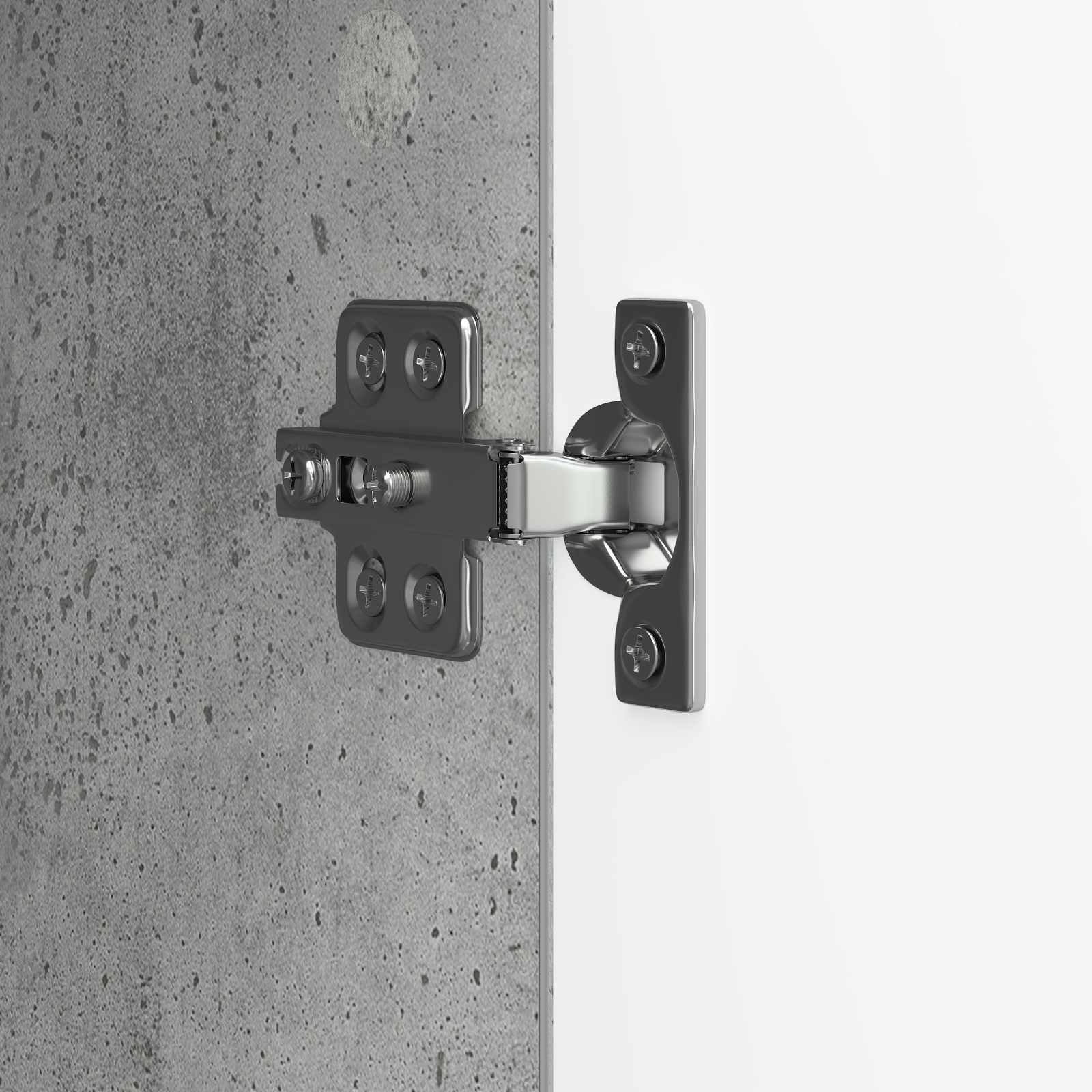 Meuble TV Gris béton 99 x 34,5 x 50 cm Bois d'ingénierie - XIOS