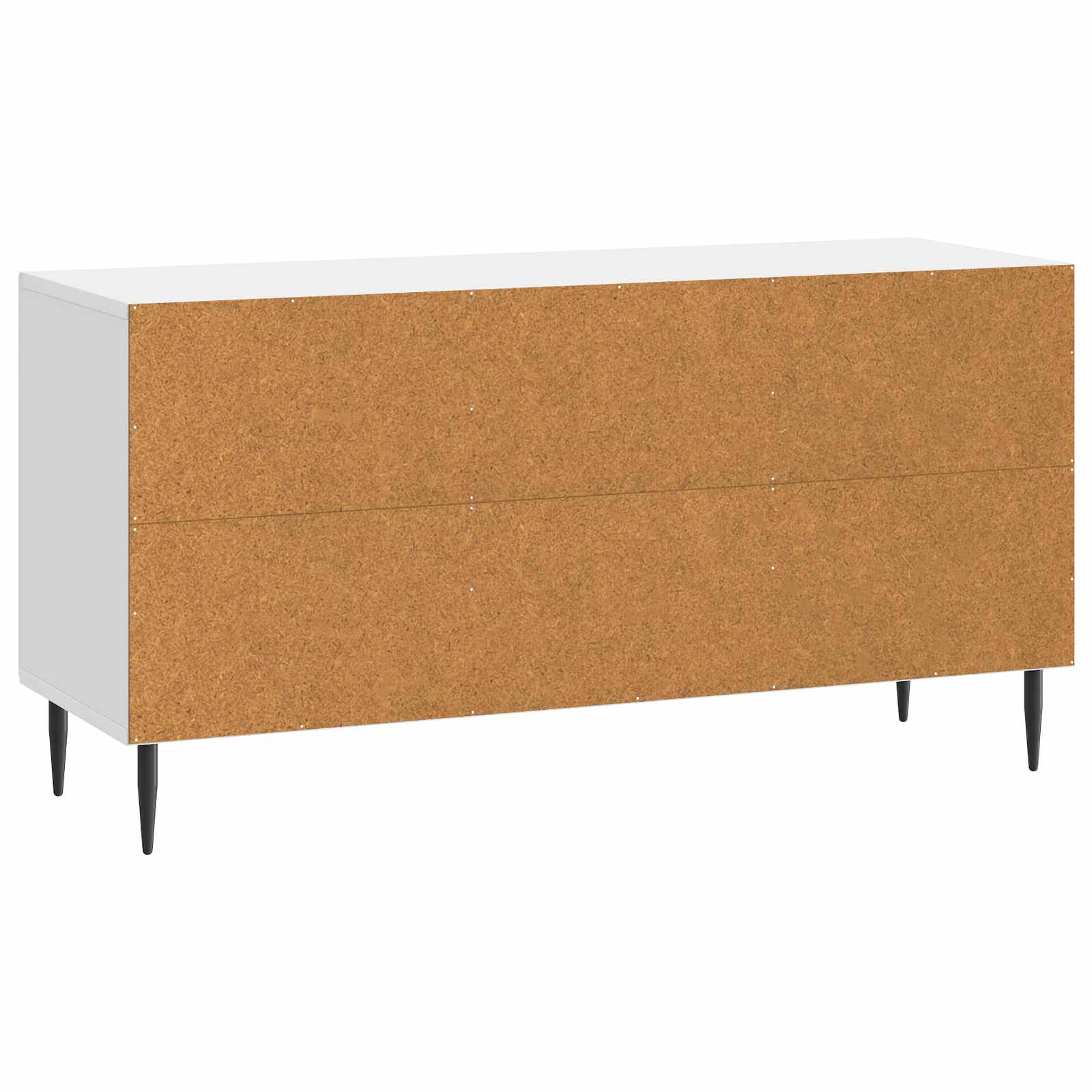 Meuble TV Blanc brillant 99 x 34,5 x 50 cm Bois d'ingénierie - XIOS