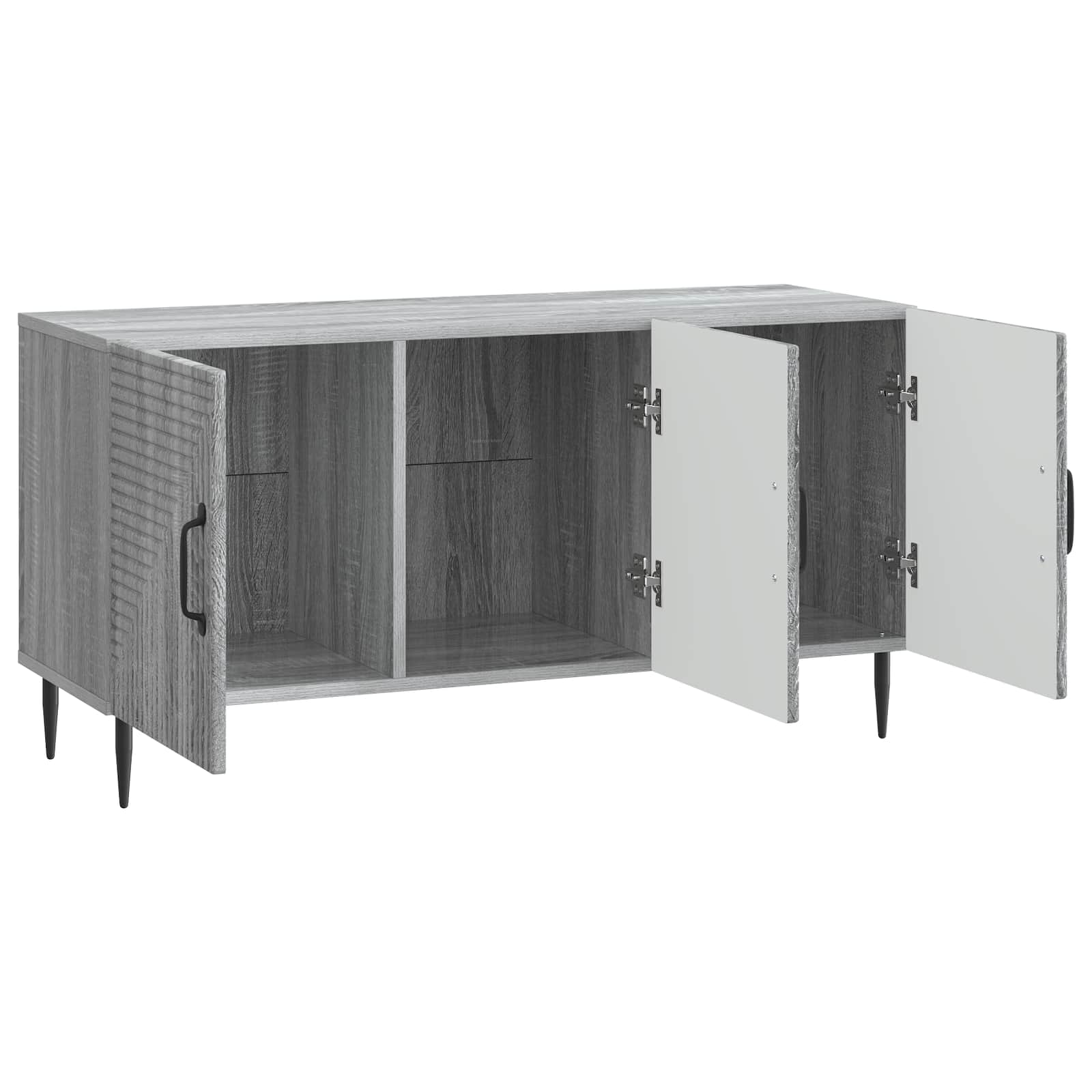 Meuble TV Sonoma gris 99 x 34,5 x 50 cm Bois d'ingénierie - XIOS