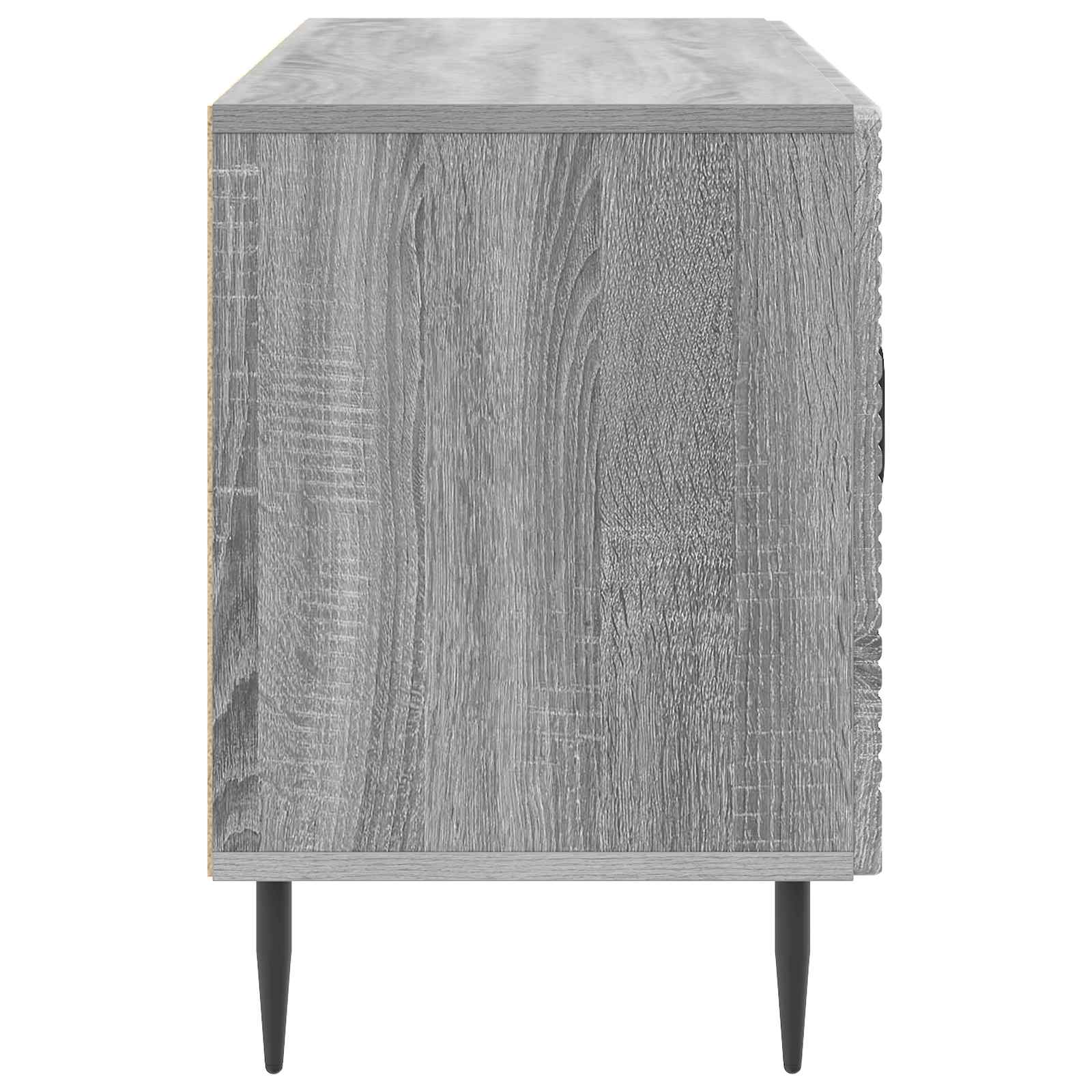 Meuble TV Sonoma gris 99 x 34,5 x 50 cm Bois d'ingénierie - XIOS