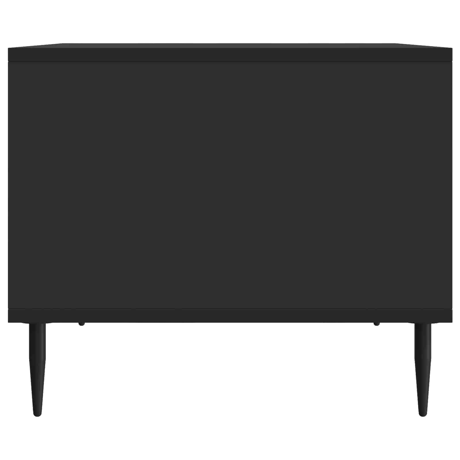 Table basse Noir 90 x 50 x 40 cm Bois d'ingénierie - XIOS