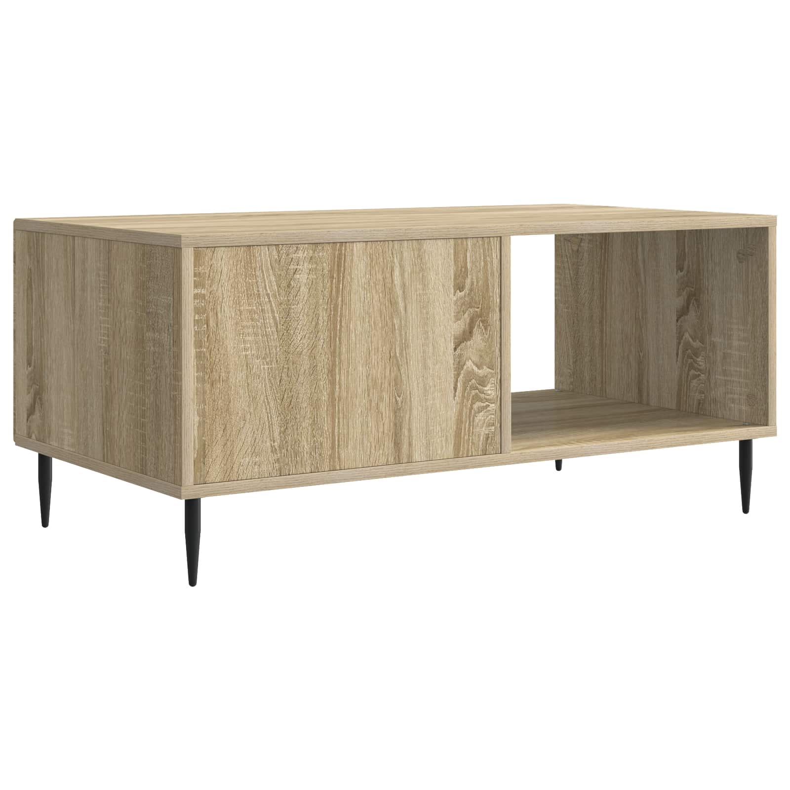 Table basse Chêne Sonoma 90 x 50 x 40 cm Bois d'ingénierie - XIOS