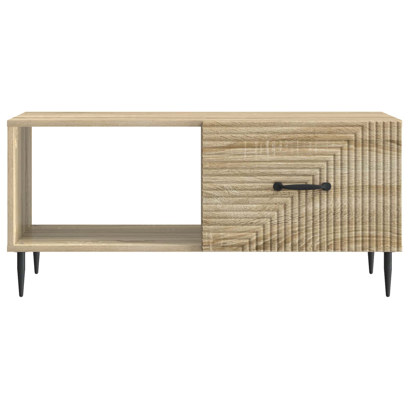 Table basse Chêne Sonoma 90 x 50 x 40 cm Bois d'ingénierie - XIOS